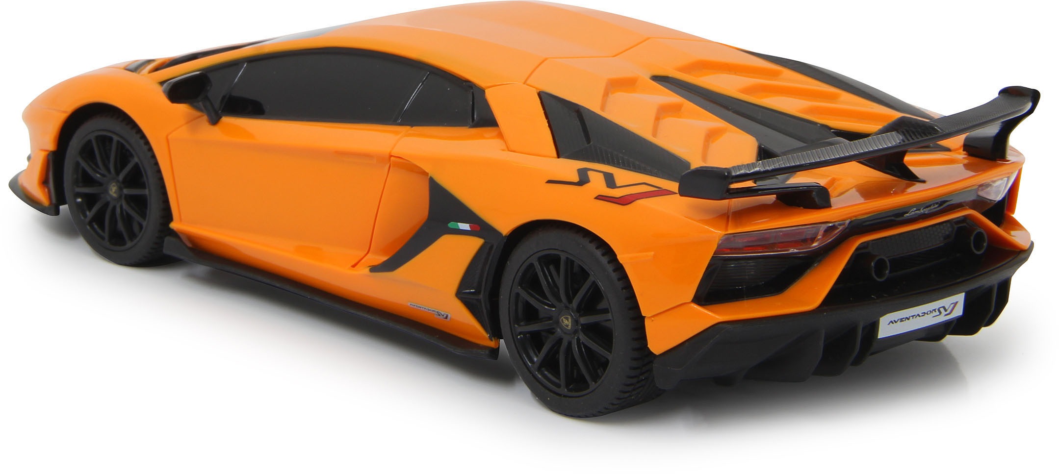 Jamara Jamara Voiture telecommandee Lamborghini Aventador SVJ 1:24 Orange  pas cher 