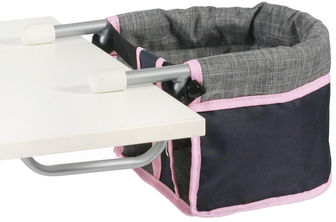 CHIC2000 Puppen-Tischsitz »Grau-Navy«