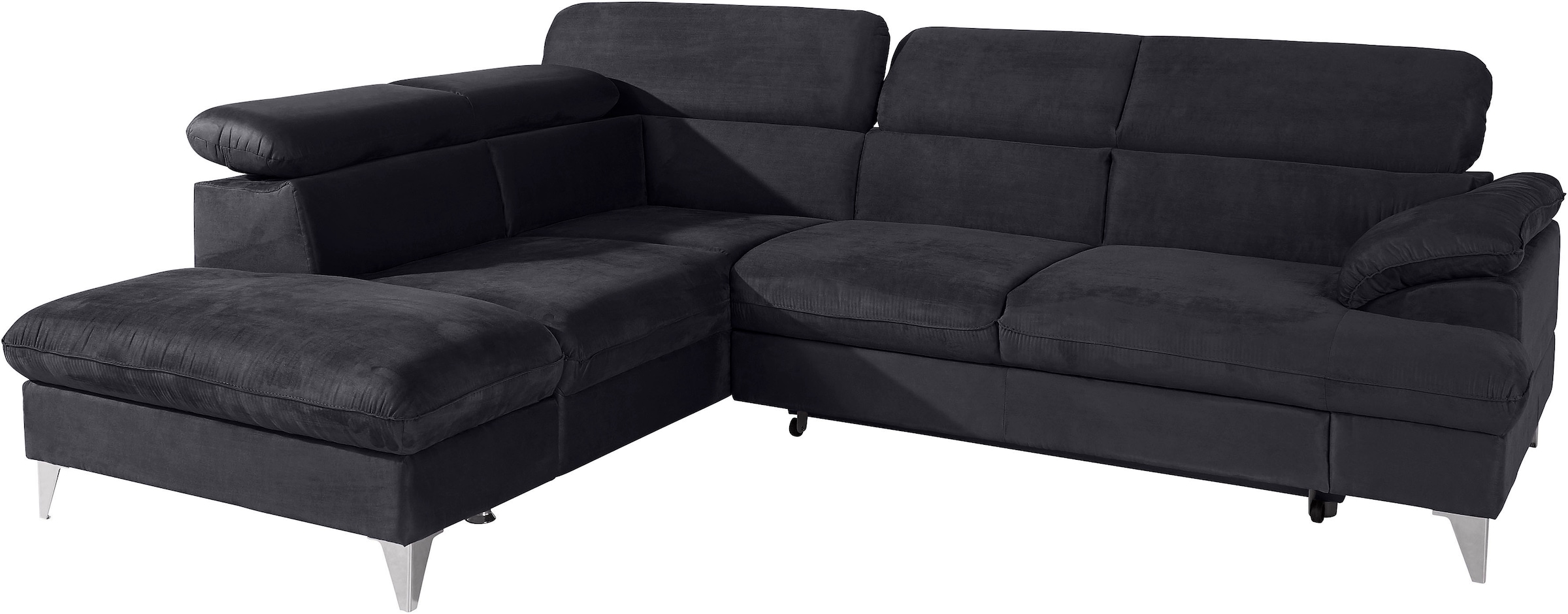 COTTA Ecksofa "Caluso L-Form", mit Kopfteilverstellung, wahlweise mit Bettf günstig online kaufen