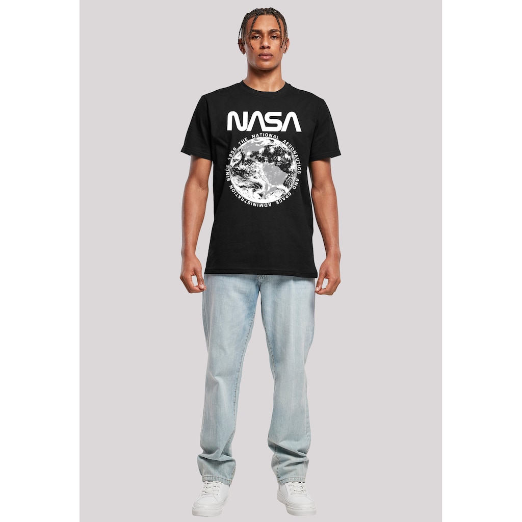 F4NT4STIC T-Shirt »NASA Planet Earth«, Herren,Premium Merch,Regular-Fit,Basic,Bedruckt