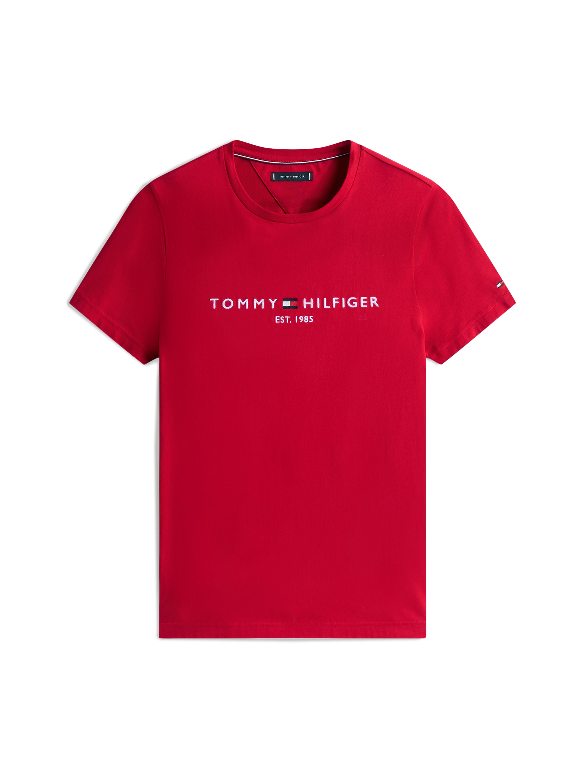 Tommy Hilfiger T-Shirt »TOMMY LOGO TEE«, aus reiner Baumwolle