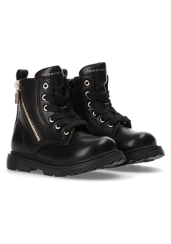 TOMMY HILFIGER Suvarstomi batai »LACE-UP BOOT« su Zie...