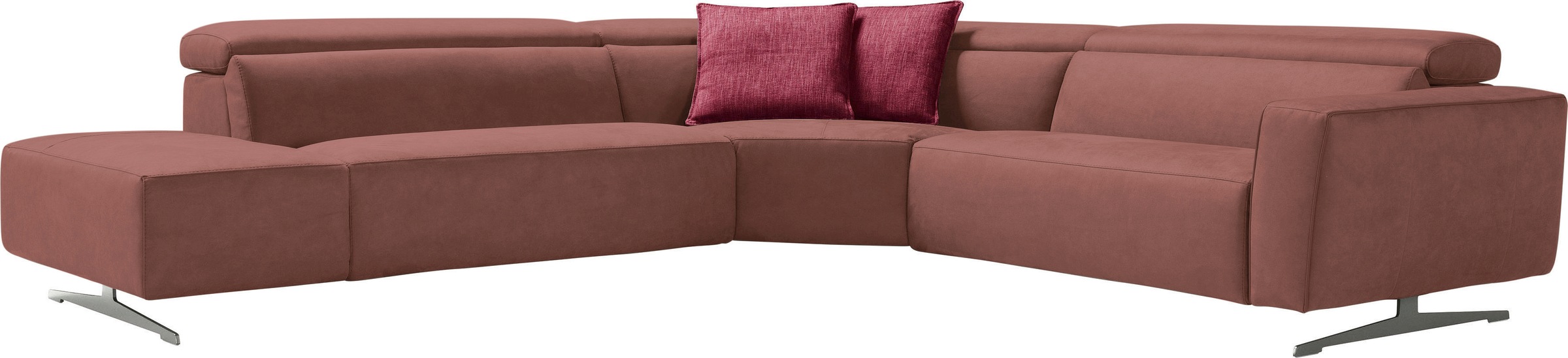 Egoitaliano Ecksofa "Stefanie-e, Designsofa der Extraklasse, bequem mit hoh günstig online kaufen