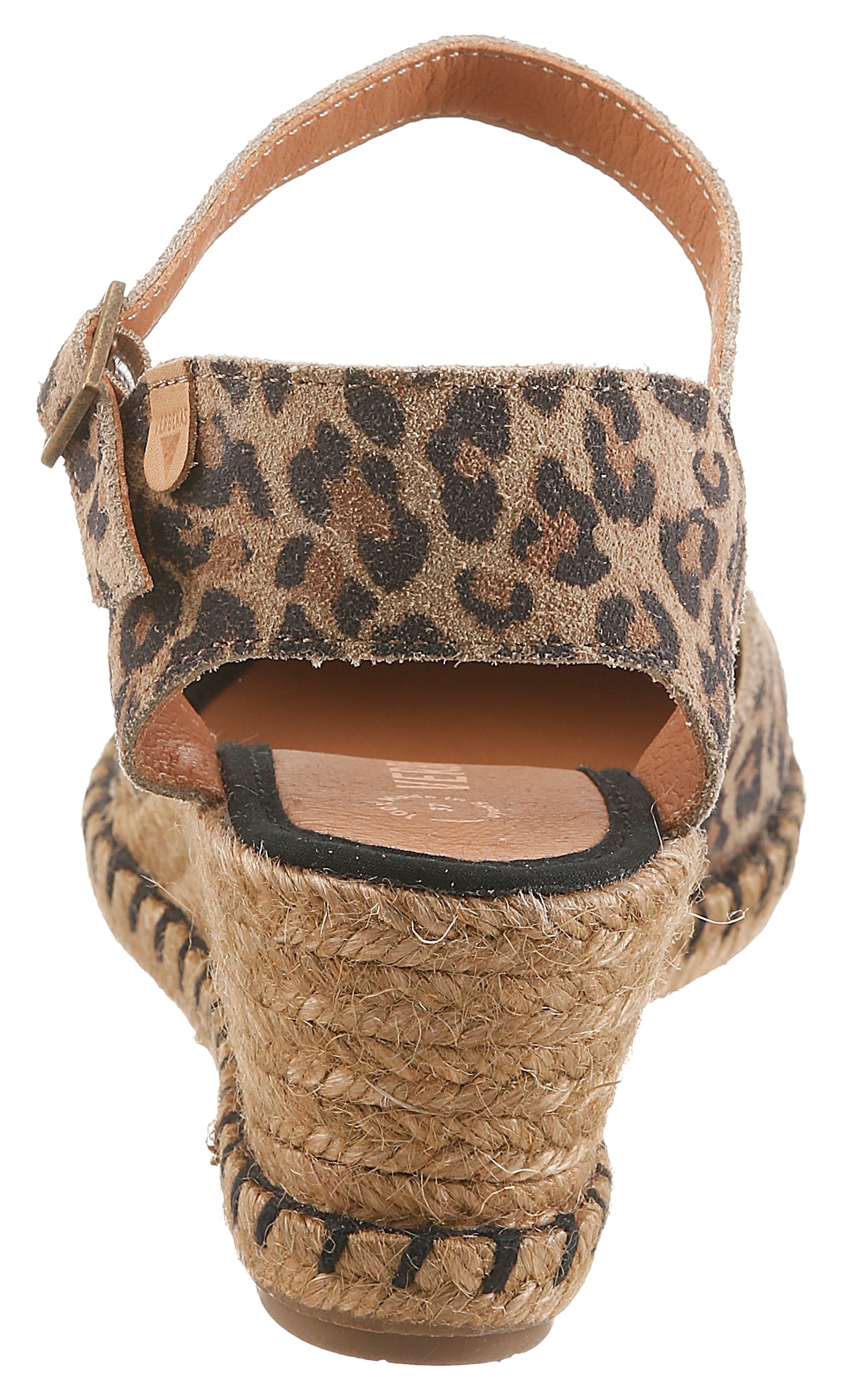 VERBENAS Slingpumps "MALENA LEO" Keilsandalette, Sommerschuh, Urlaubsschuh günstig online kaufen