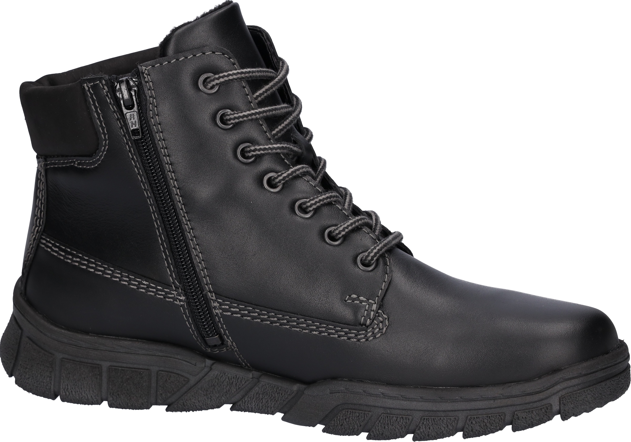 Waldläufer Winterboots »H-LINO«, Schnürboots, Bequemschuh mit Innenreißverschluss