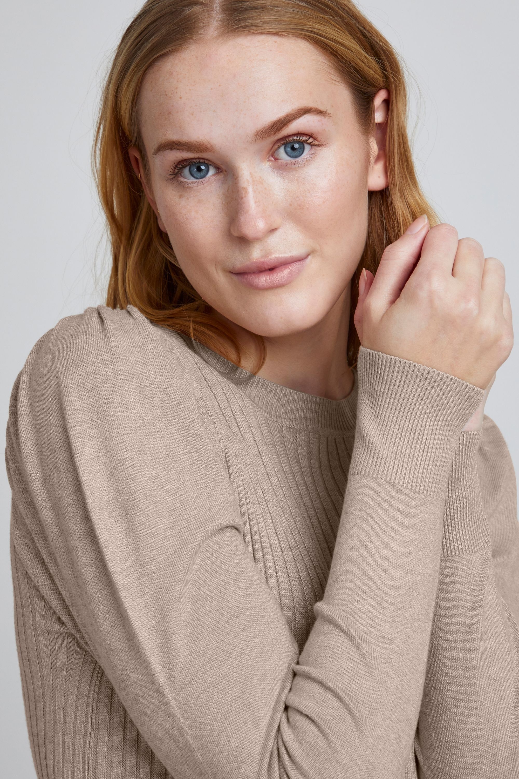b.young Strickfleece-Pullover »Strickpullover BYPimba«