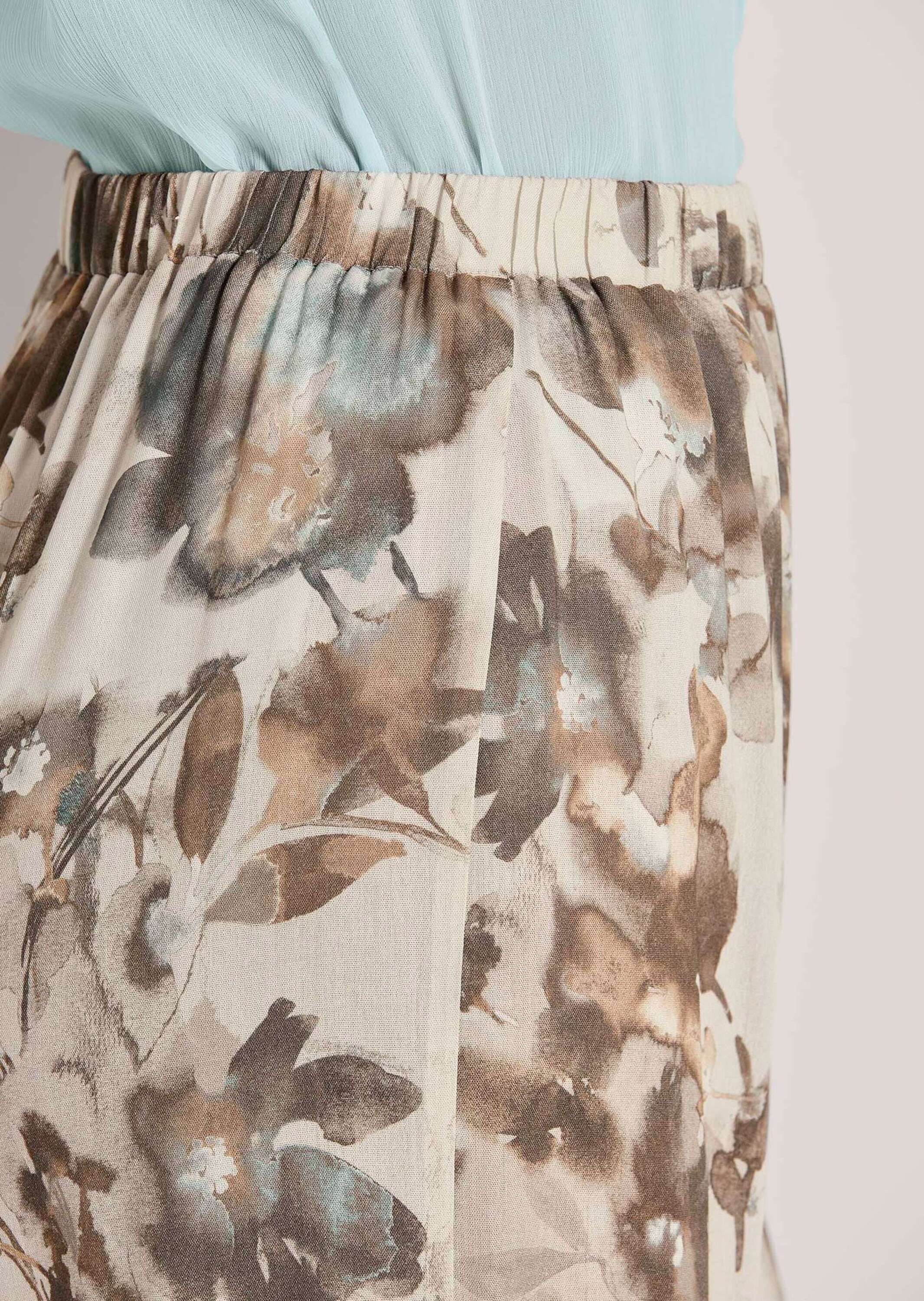 MADELEINE Chinos »Druckhose Hose mit Unikat-Print«