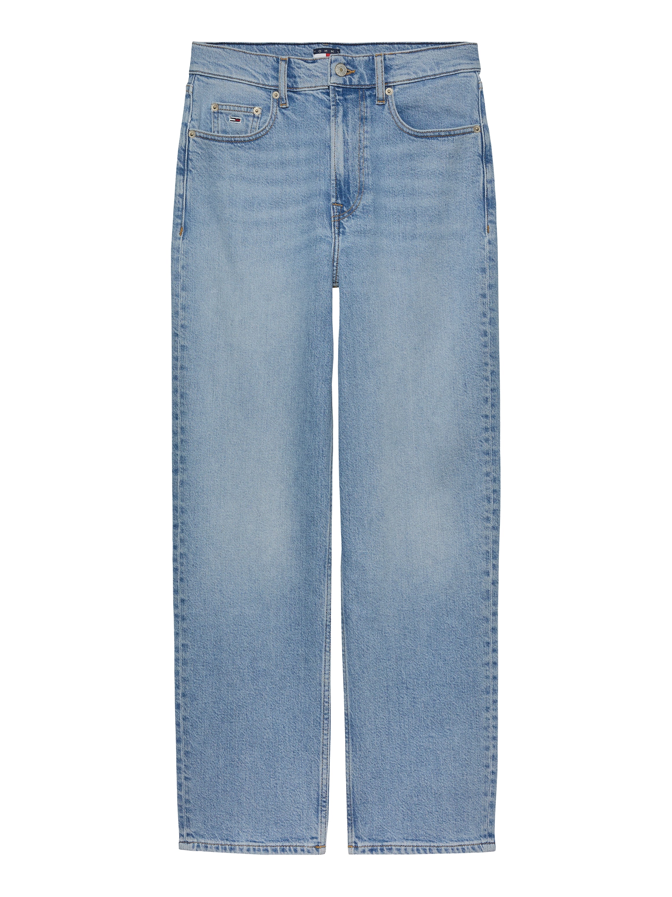 Tommy Jeans Straight-Jeans »Layla High Rise Slim Straight«, in Knöchellänge