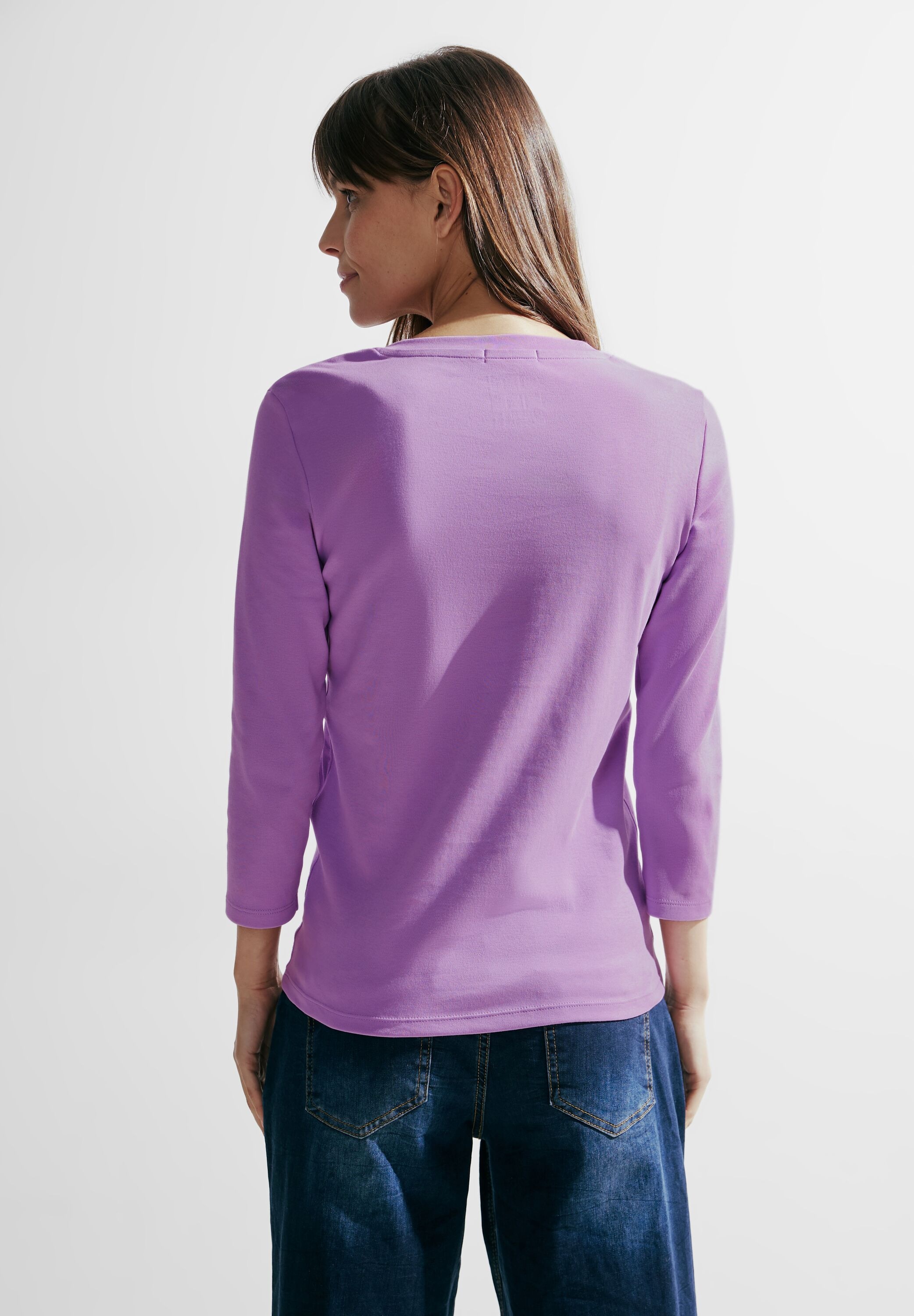 Cecil V-Shirt, aus reiner Baumwolle