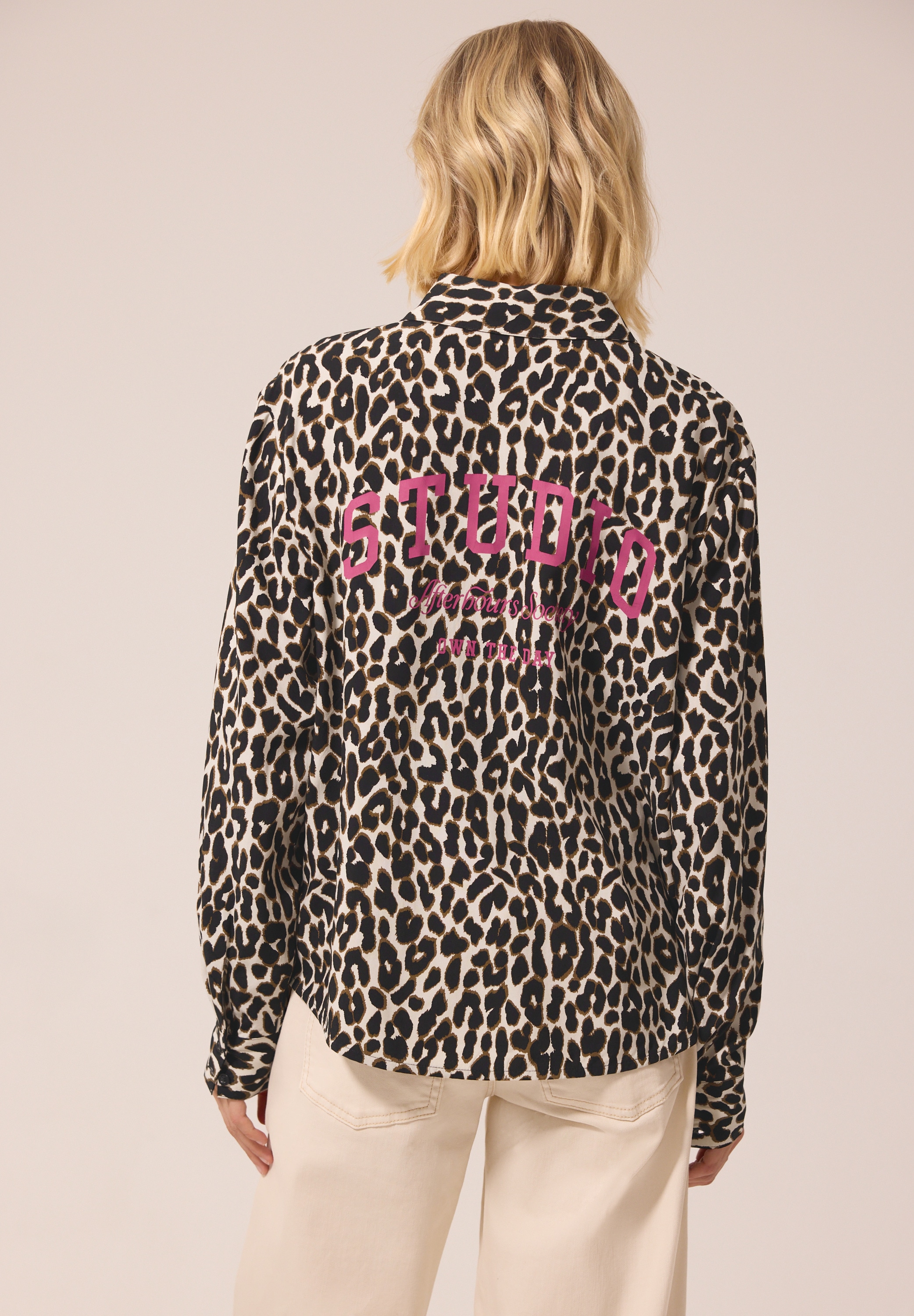 STREET ONE STUDIO Langarmbluse aus softer Viskose