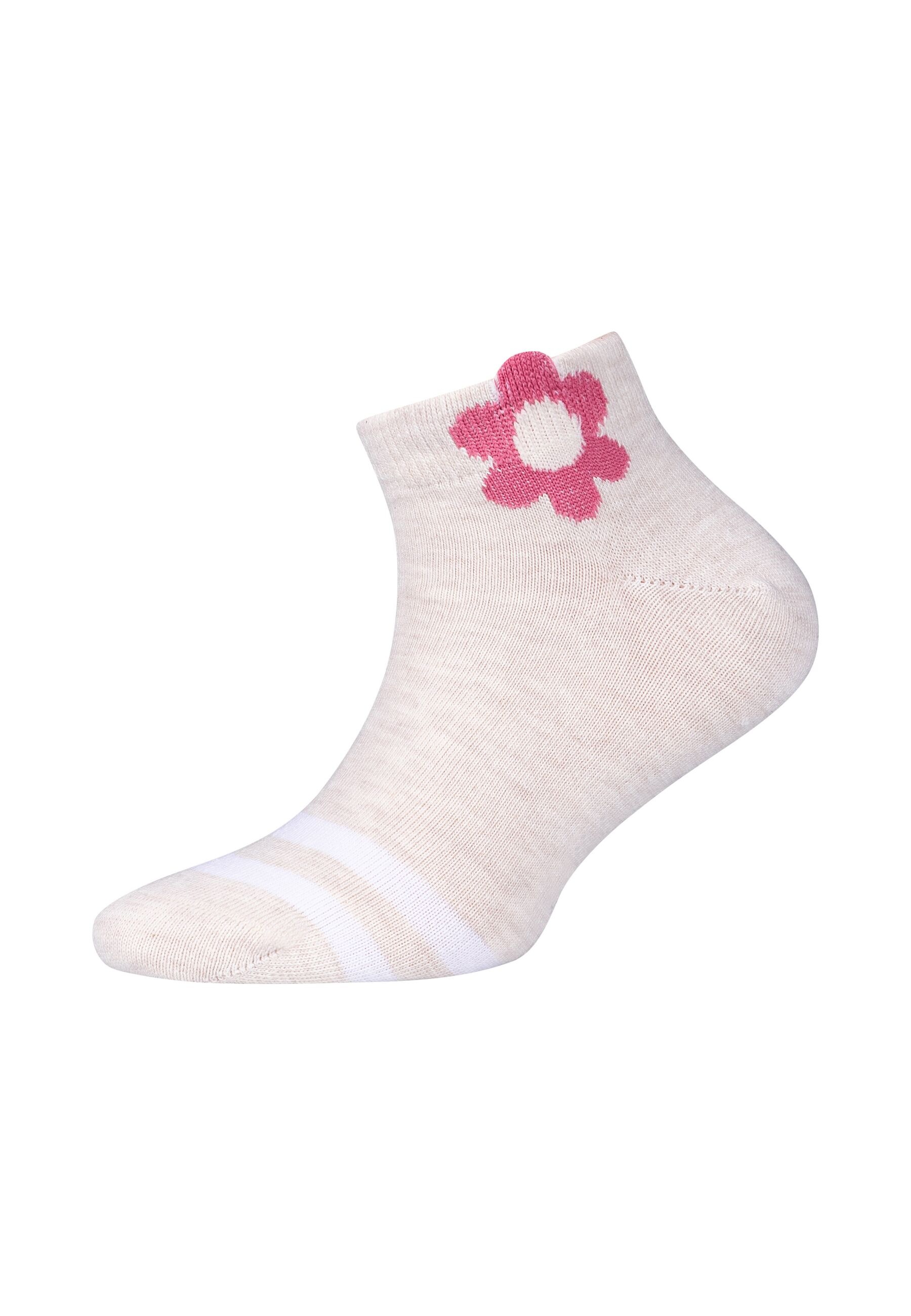 s.Oliver Sneakersocken »Kinder Sneakersocken originals Motiv 6er Pack 6er Pack« 6er Pack Weiche organic cotton für angenehmen Tragekomfort, Verstärkte Ferse und Spitze für hohe Strapazierfähigkeit