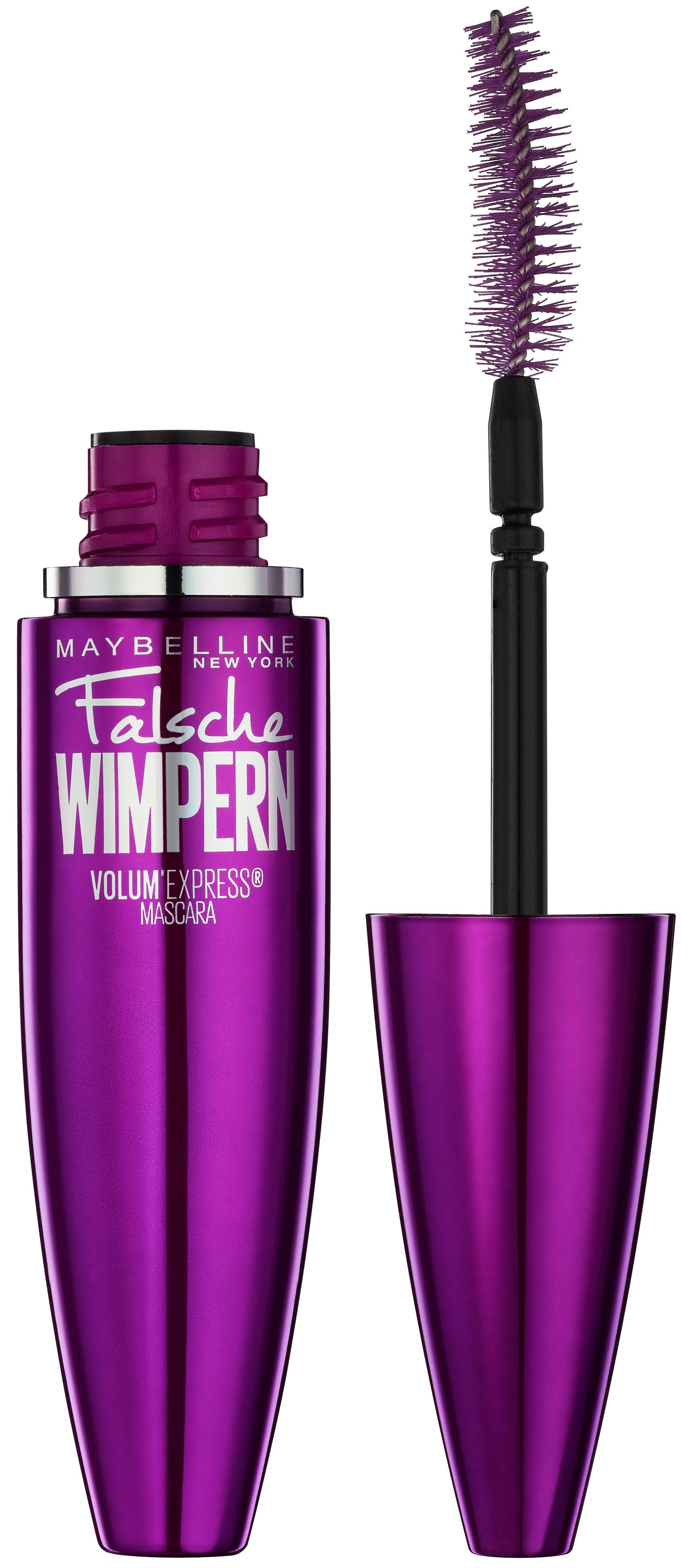 MAYBELLINE NEW YORK Mascara »Volum' Express Falsche Wimpern«, mit patentierter Löffelbürste