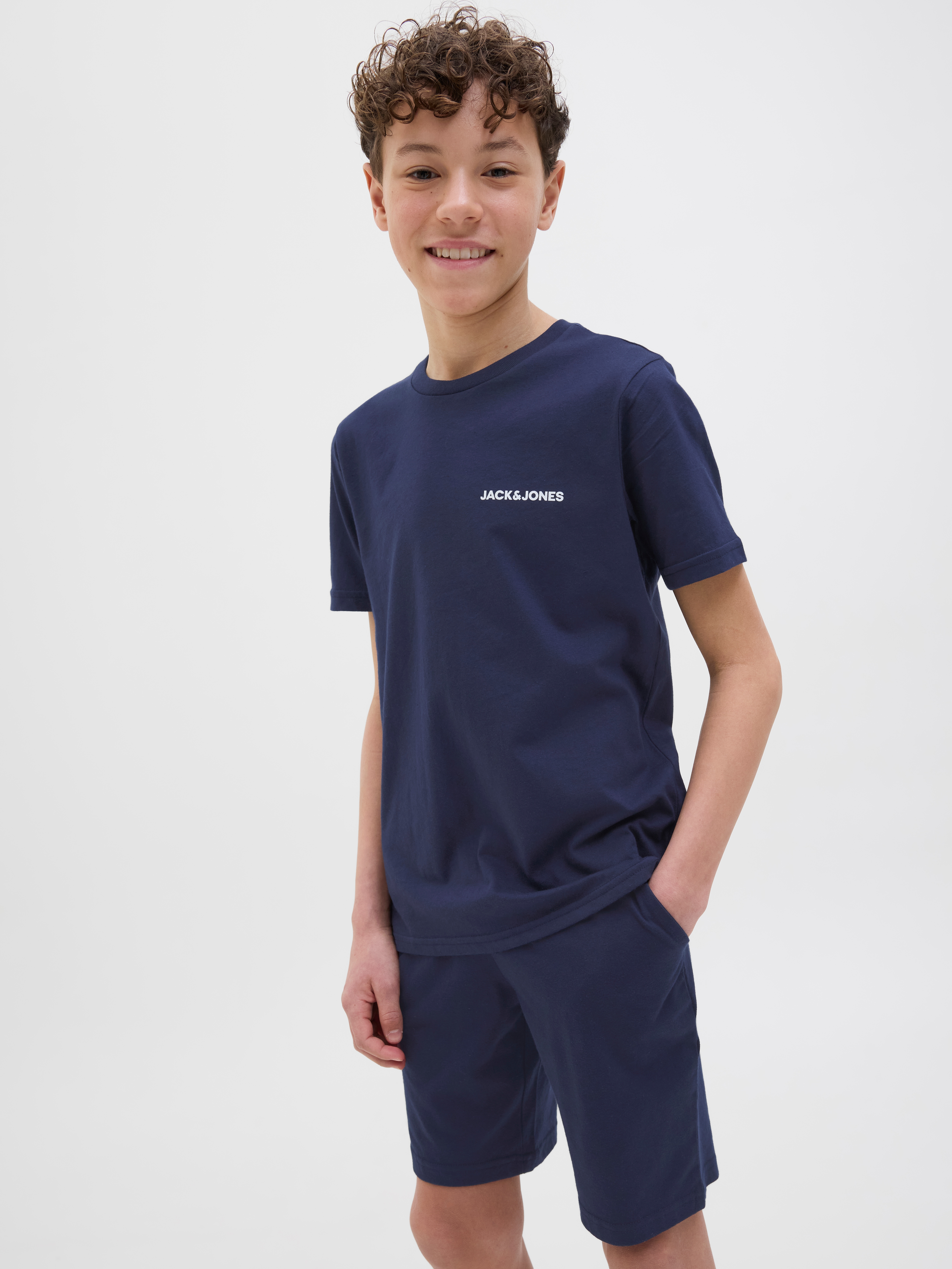 Jack & Jones Junior T-Shirt "Jaceverest Ss Tee And Shorts Set W Jnr" Set, 2