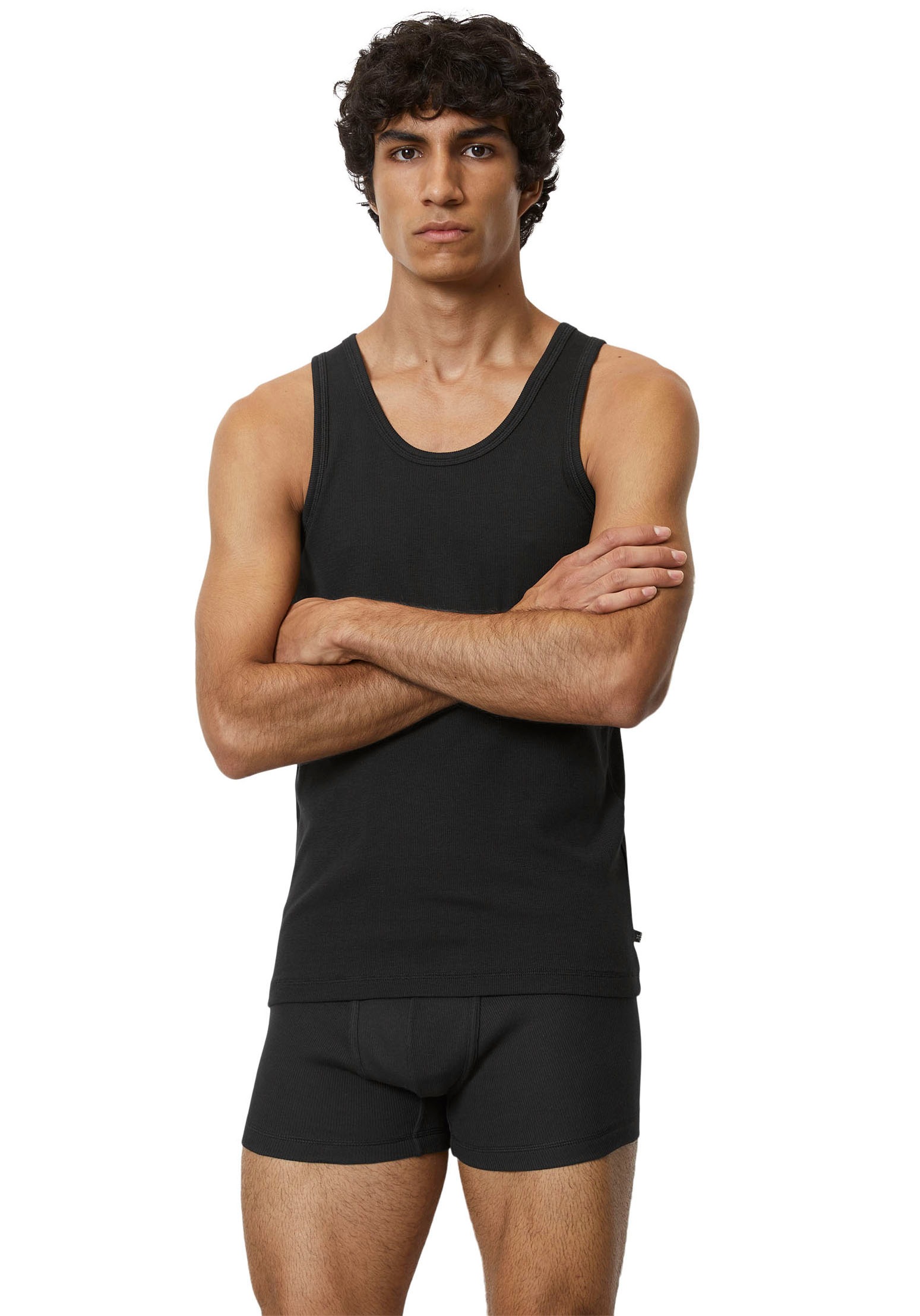 Marc OPolo Tanktop "Iconic Rib", (2er Pack), mit körpernahem Schnitt günstig online kaufen