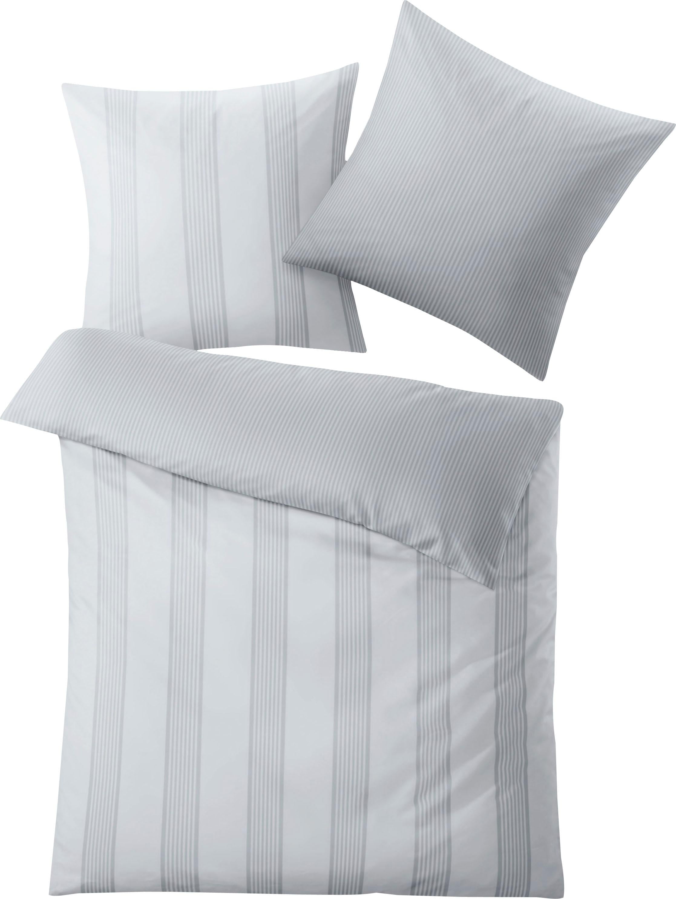 Kleine Wolke Wendebettwäsche "Lina" 2 Stk. im eleganten Streifendesign günstig online kaufen