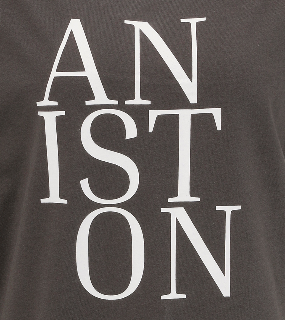 Aniston CASUAL T-Shirt, mit ANISTON-Schriftzug - NEUE KOLLEKTION