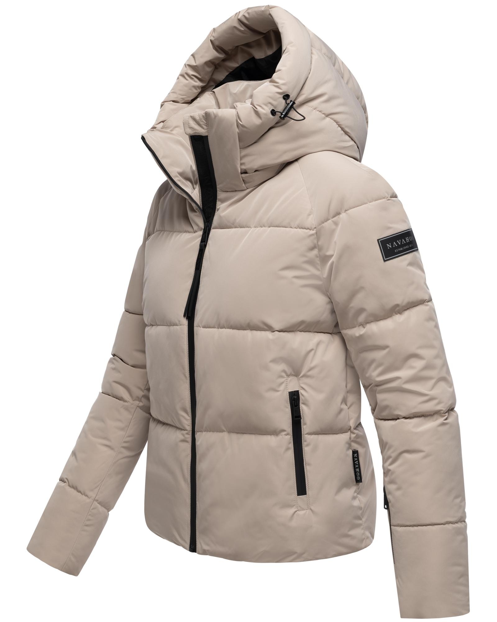 Navahoo Steppjacke "Frostherz XIV", mit Kapuze, Kurze gesteppte Damen Winte günstig online kaufen