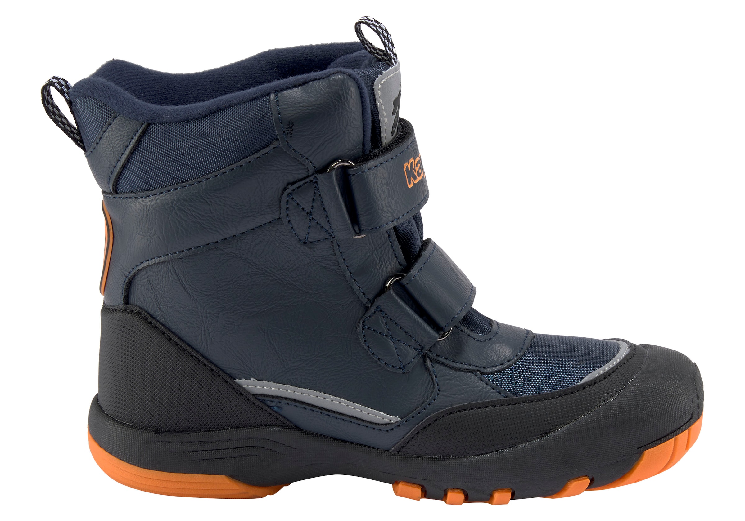 Kappa Winterboots, wärmend, und | BAUR Klettverschluss bestellen coolen Lichteffekten mit