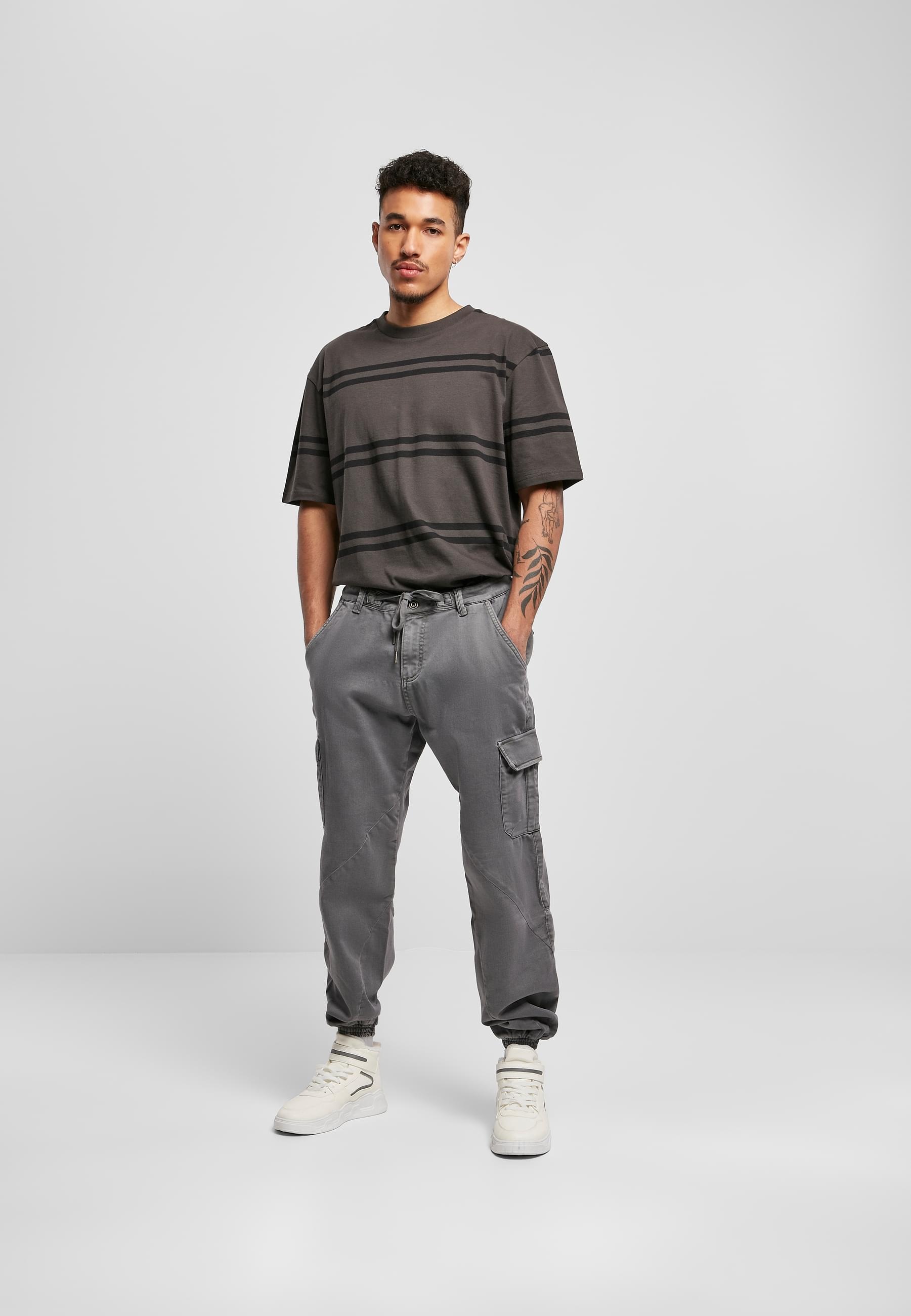 URBAN CLASSICS Cargohose »Urban Classics Herren Knitted Cargo Jogging Pants«, (1 tlg.)
