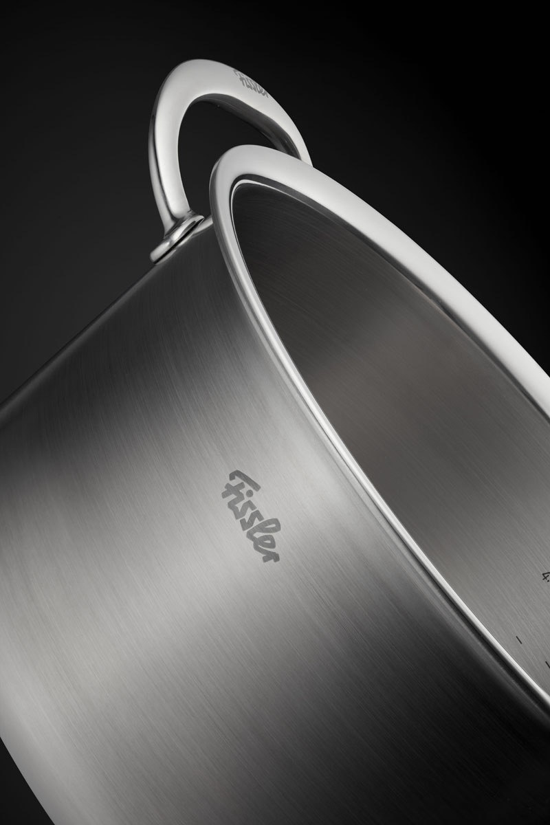 Fissler Kochtopf »M5 Pro-Ply Kochtopf 24 cm mit Metalldeckel« 1 tlg. Edelstahl 18/10