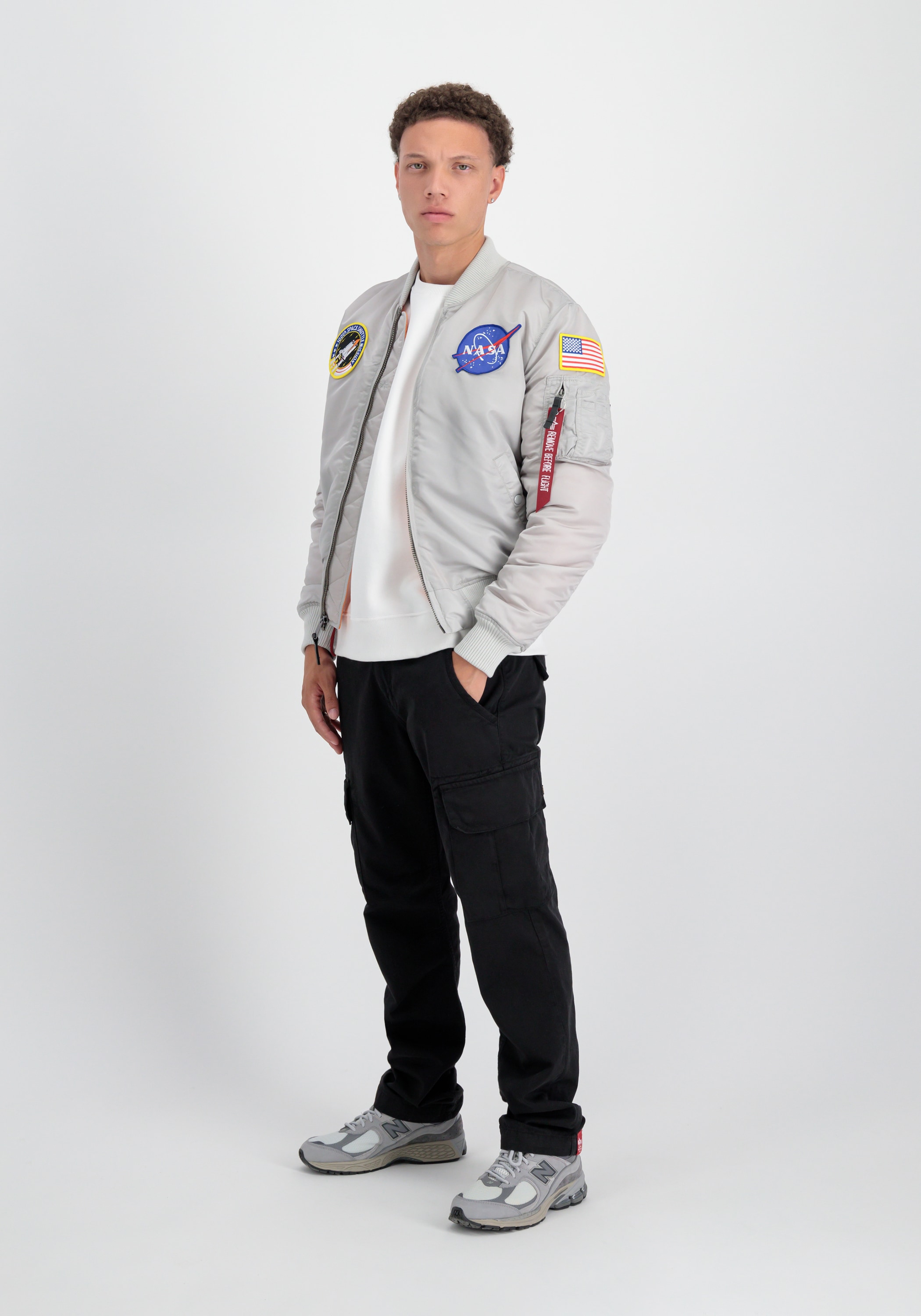 Alpha Industries Bomberjacke »Alpha Industries Men - Bomber Jackets MA-1 VF Vintage Fit NASA«
