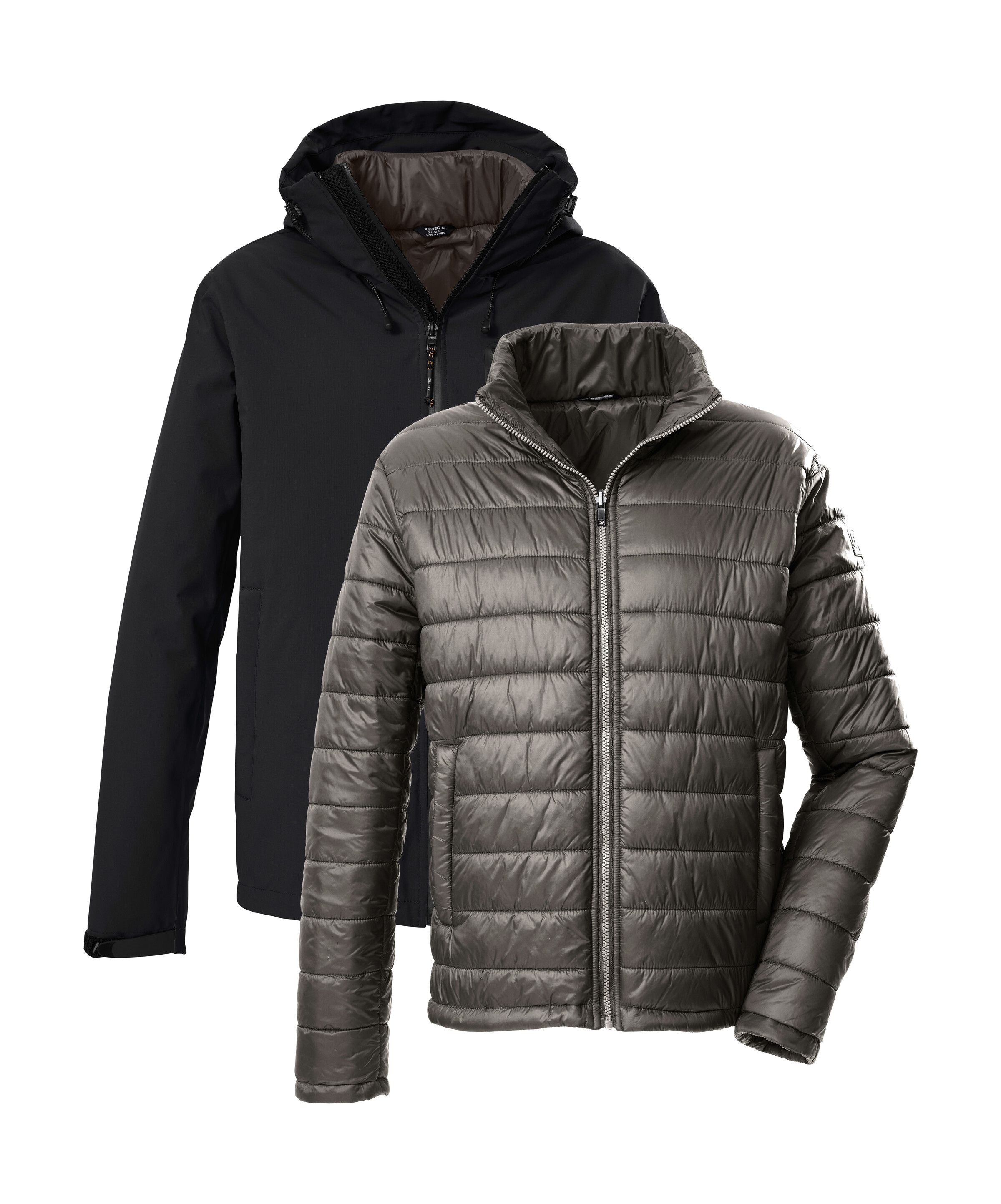 Killtec 3-in-1-Funktionsjacke "KOW 95 MN JCKT" 3 in 1 Herrenjacke, wasser- u winddicht, atmungsaktiv