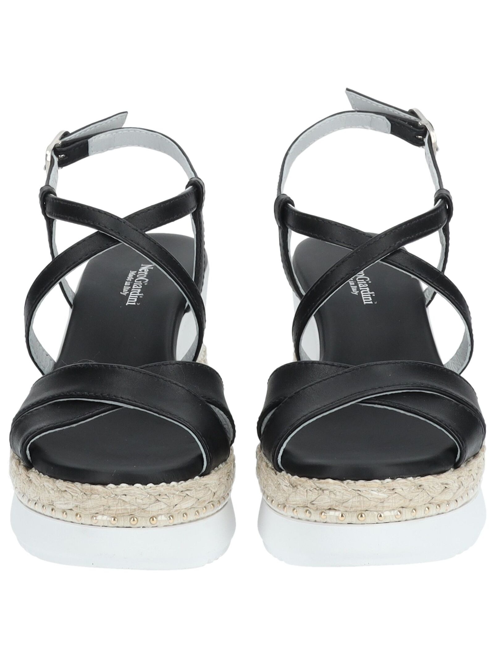 Nero Giardini Keilsandalette »Nero Giardini Sandalen Leder«