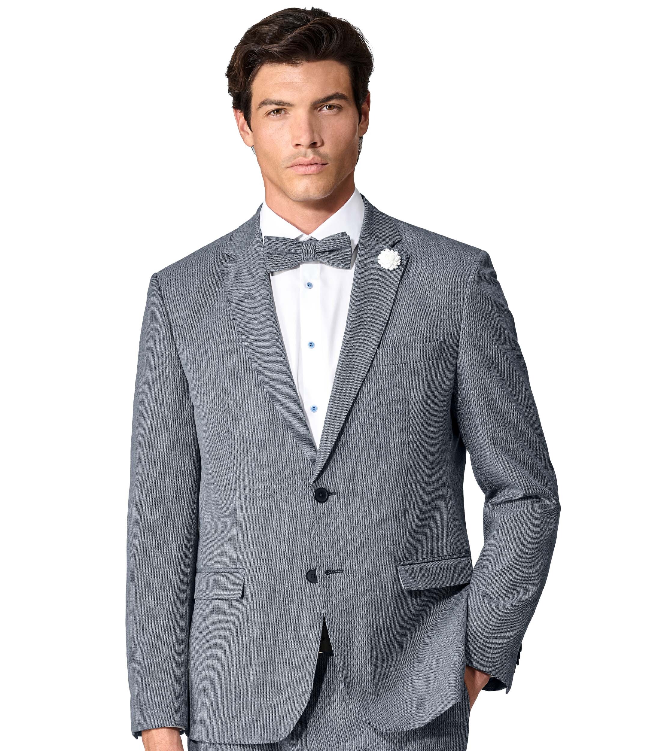 VENTI Herren Sakko "VENTI Sakko uni", blau, Gr. 56, 65% Polyester, 31% Viskose, 4% Elasthan, Sakkos