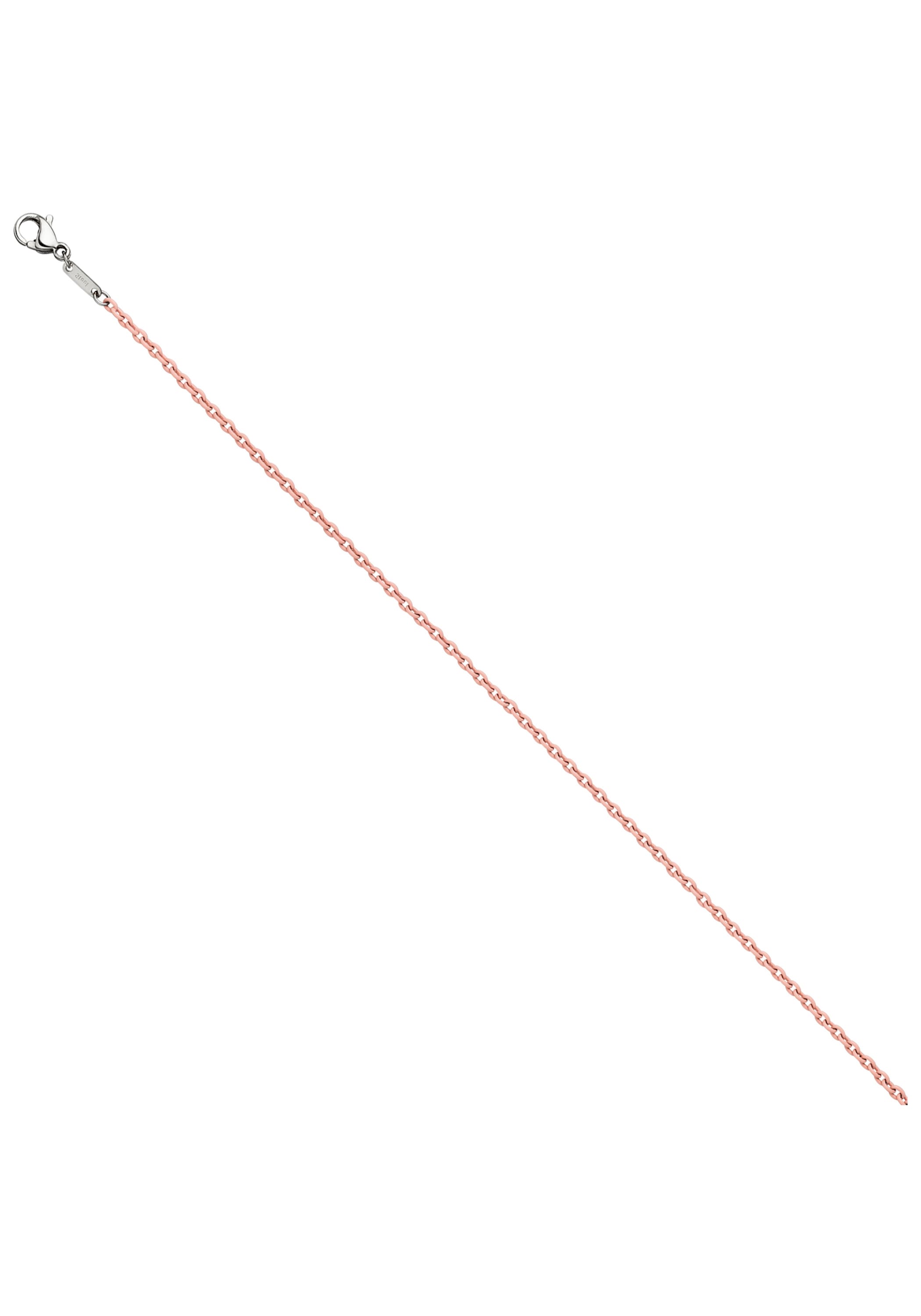 JOBO Edelstahlkette »Rund-Ankerkette 1,9 mm« Edelstahl rosa lackiert 42 cm