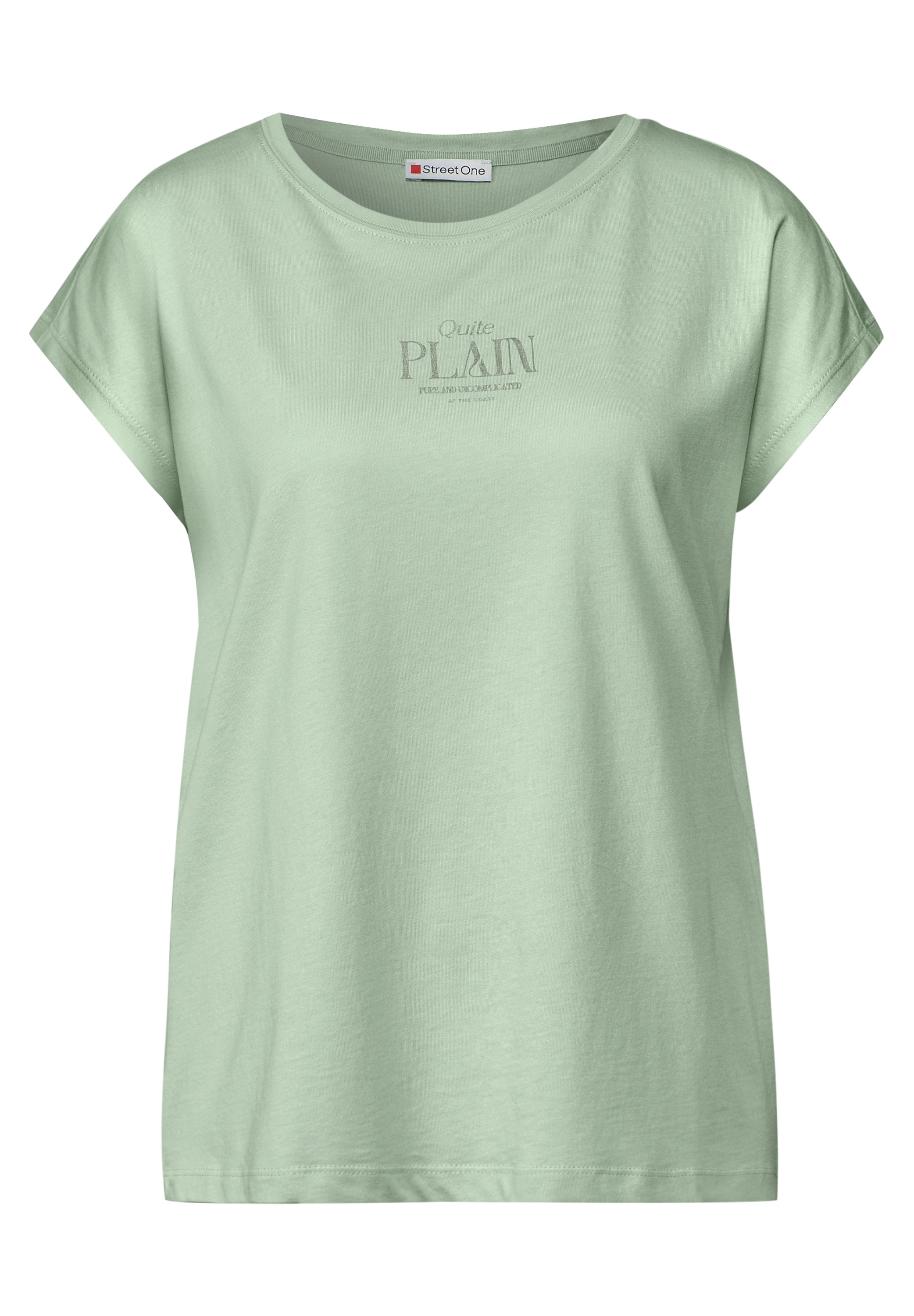 STREET ONE T-Shirt, im soften Baumwoll-Mix