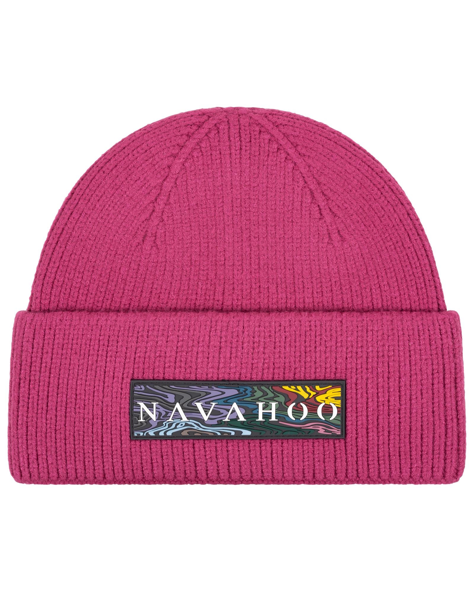 Navahoo Strickmütze »Keksmagie 14« Stylische Mütze mit großem Logodruck