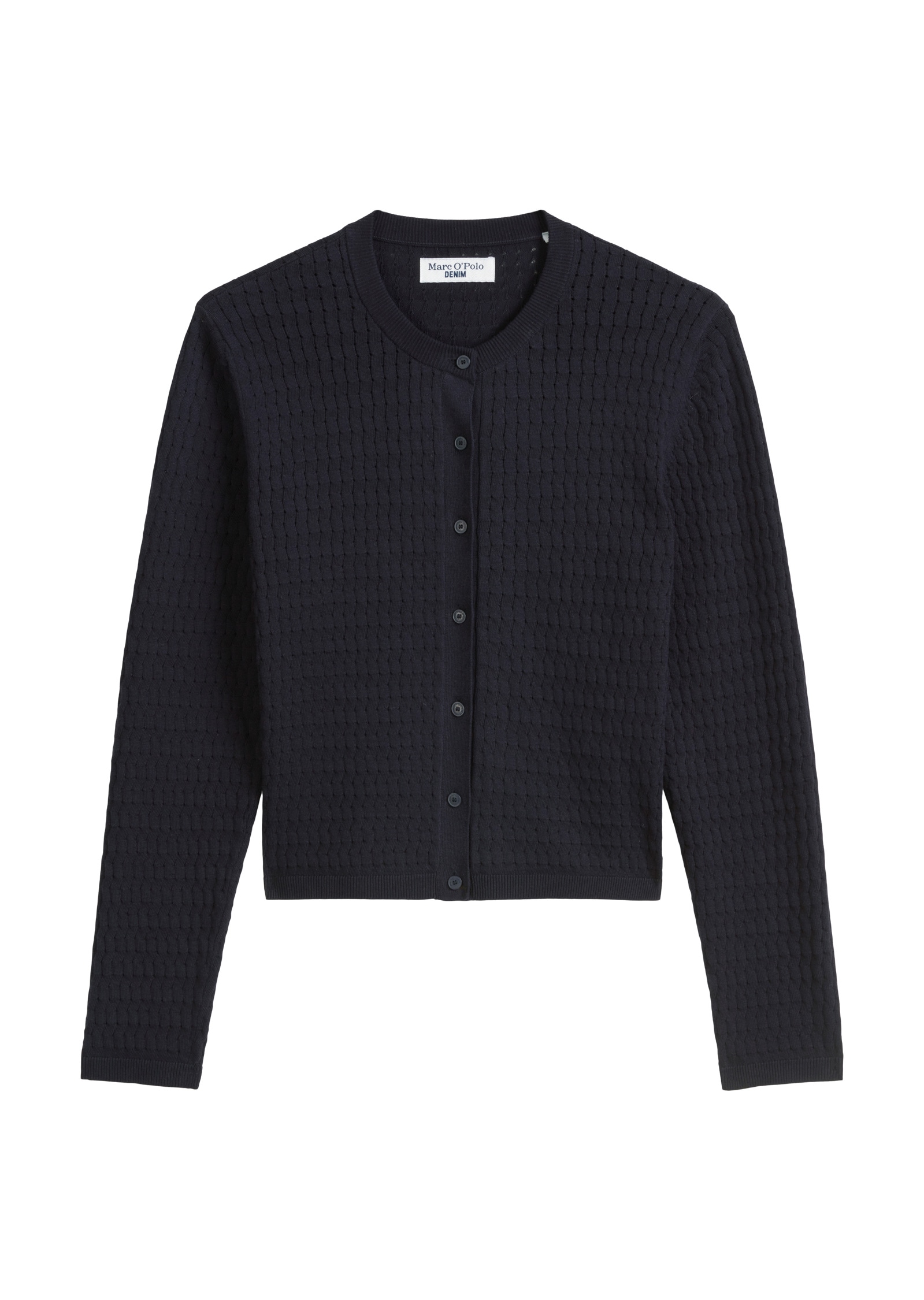 Marc O'Polo DENIM Cardigan »aus softem Baumwollgarn«