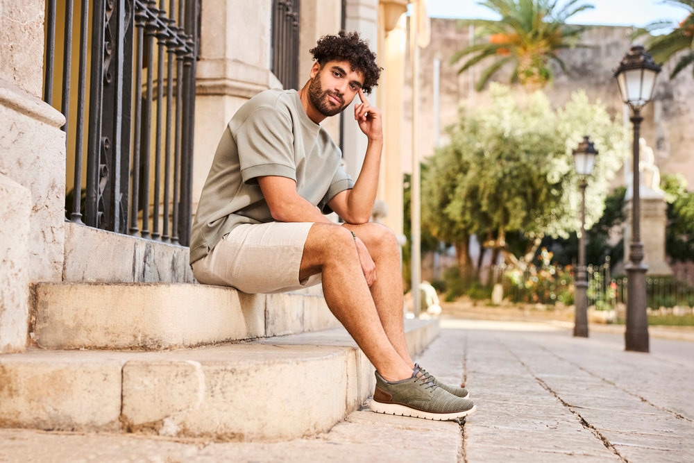Rieker Slip-On Sneaker, Freizeitschuh, Halbschuh, Schlupfschuh, gepolsterter Fersenabschluss