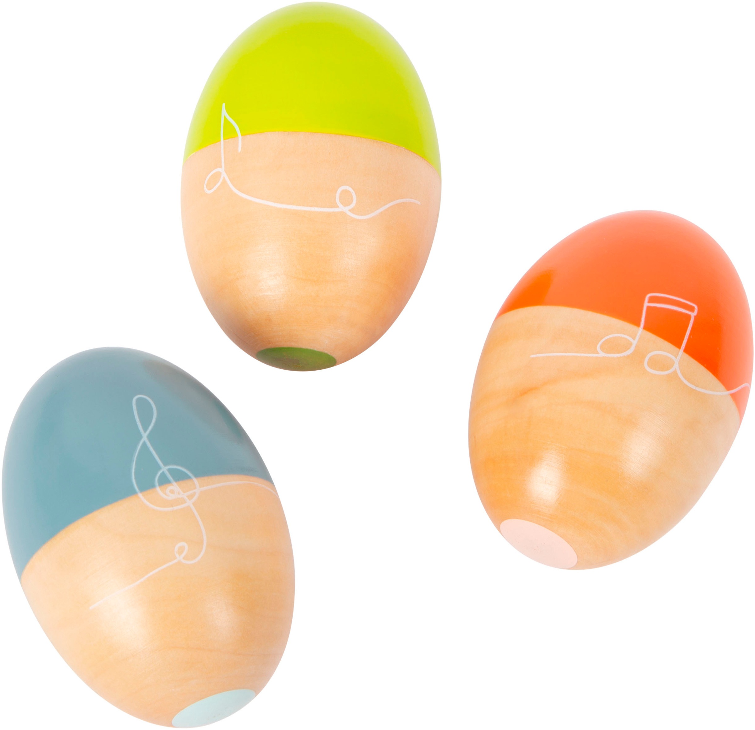 Small Foot Spielzeug-Musikinstrument »Musikeier Groovy Beats«, (Set, 5 tlg.)