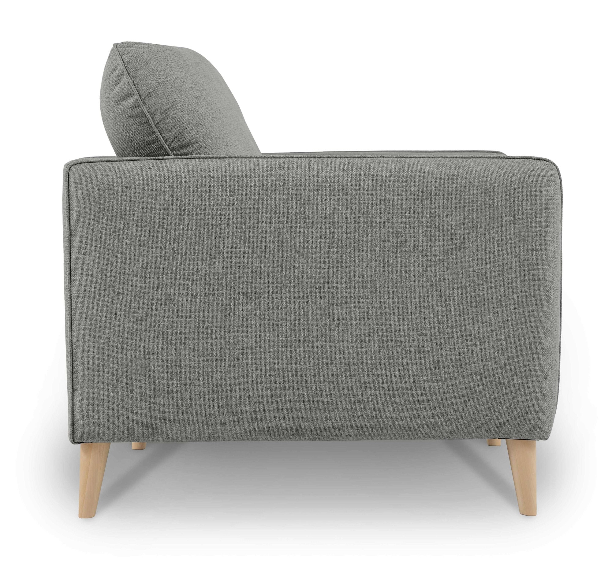 Home affaire 3-Sitzer »MARSEILLE Sofa 206 cm«, mit Massivholzbeinen aus Eiche, verschiedene Bezüge und Farbvarianten