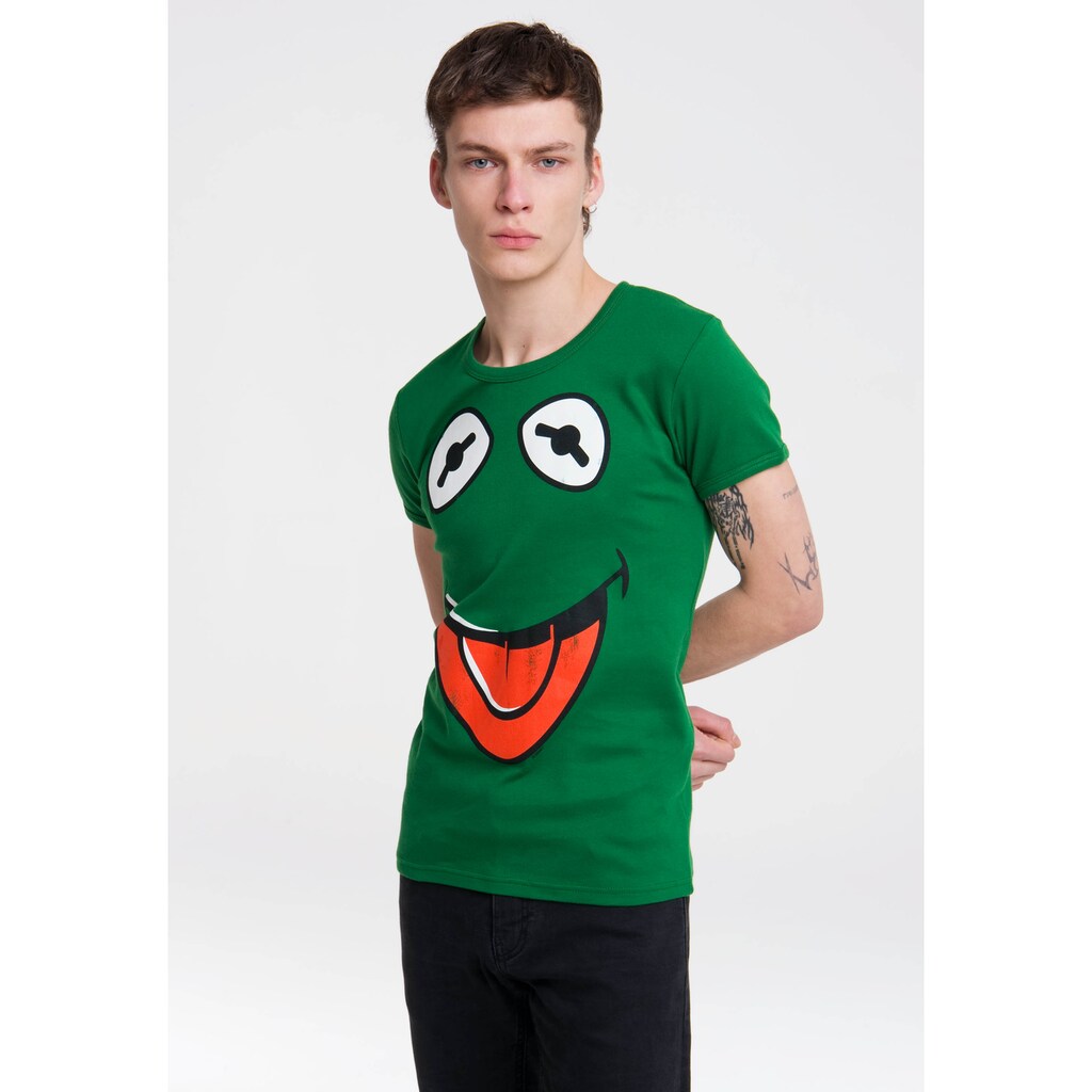 LOGOSHIRT T-Shirt »Kermit der Frosch«