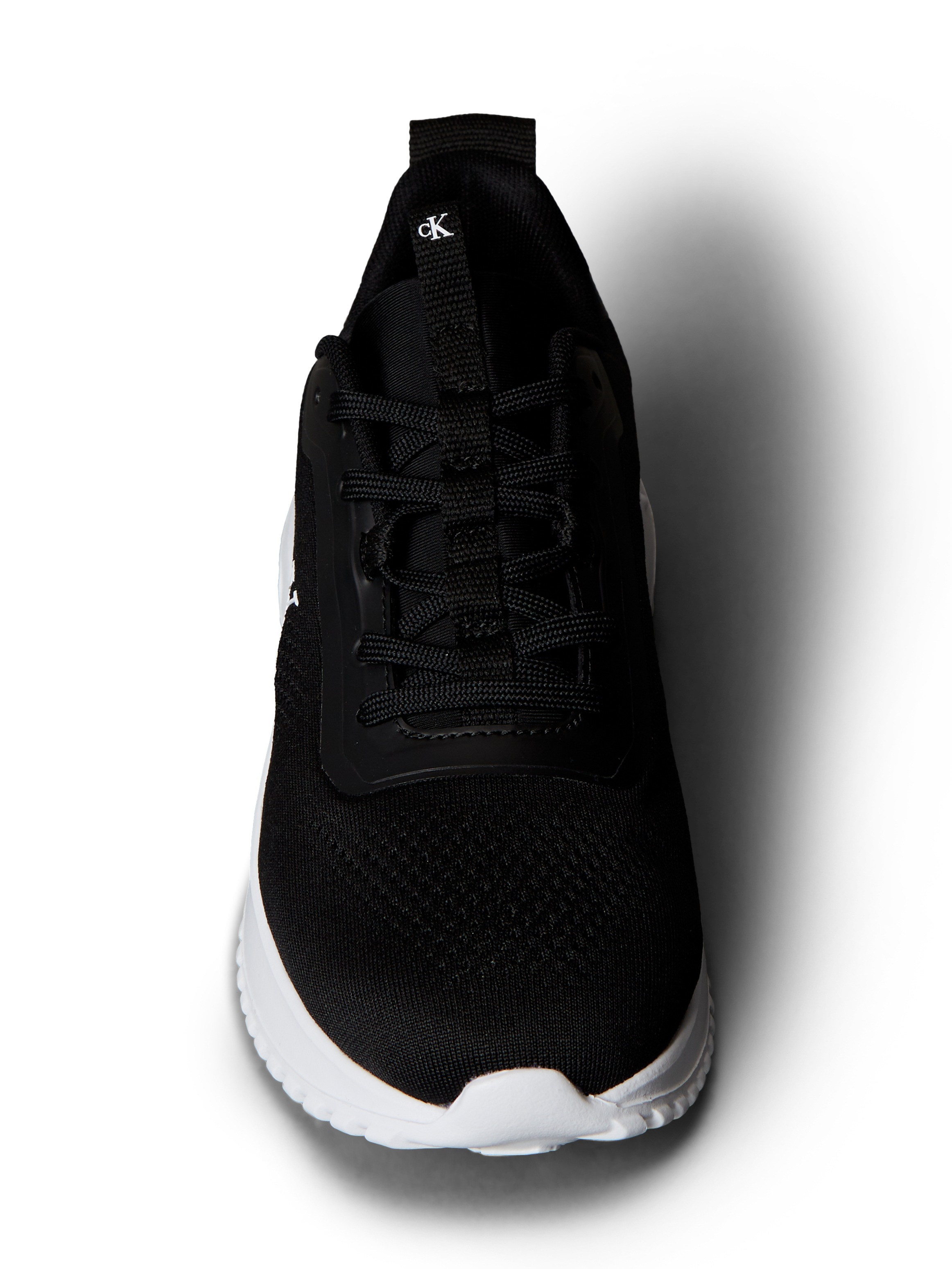 Calvin Klein Jeans Sneaker »EVA RUNNER DRAWSTRING MIX MG«, Freizeitschuh, Runner Sneaker, Schnürschuh mit seitlichem CK-Logo