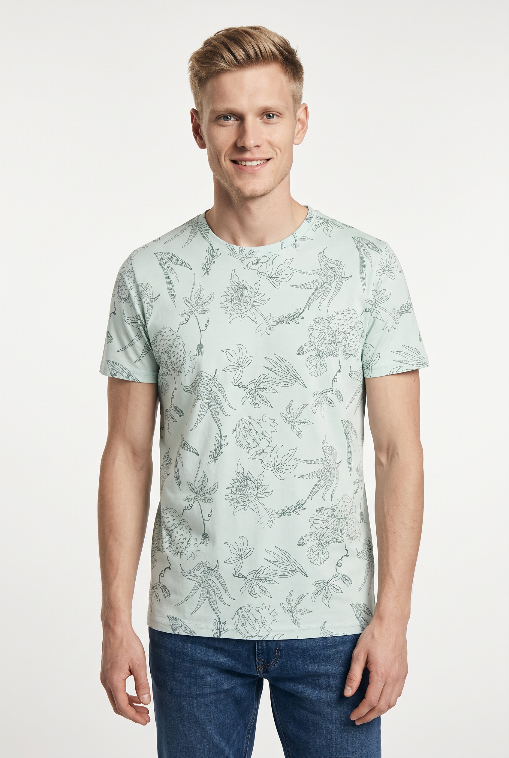 Petrol Industries T-Shirt "Men T-Shirt AOP" mit All-Over Print