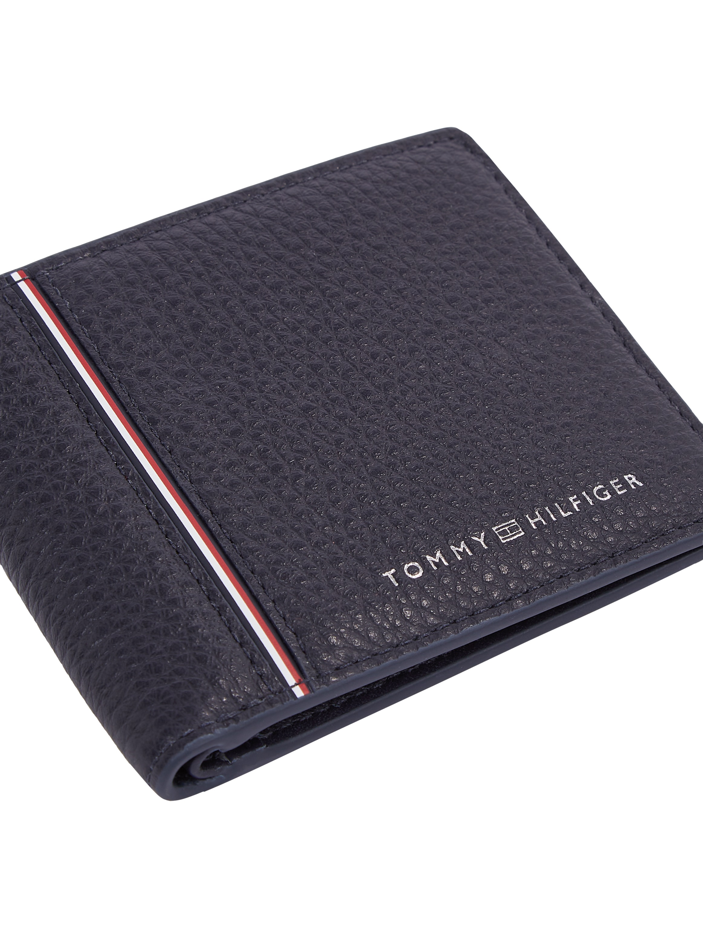 Tommy Hilfiger Geldbörse »TH CORP MINI CC WALLET«, Men Geldbeutel, Portemonnaie mit Tommy Logoschriftzug