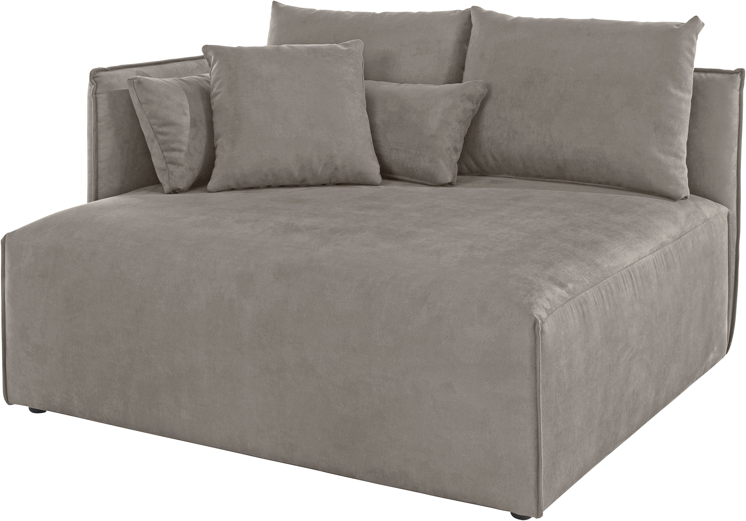 bestellen - Breite zum 138 Ottomane 128 cm andas | kurzes »Nöre«, Lounge-Modul Tiefe BAUR cm, Zusammenstellen,