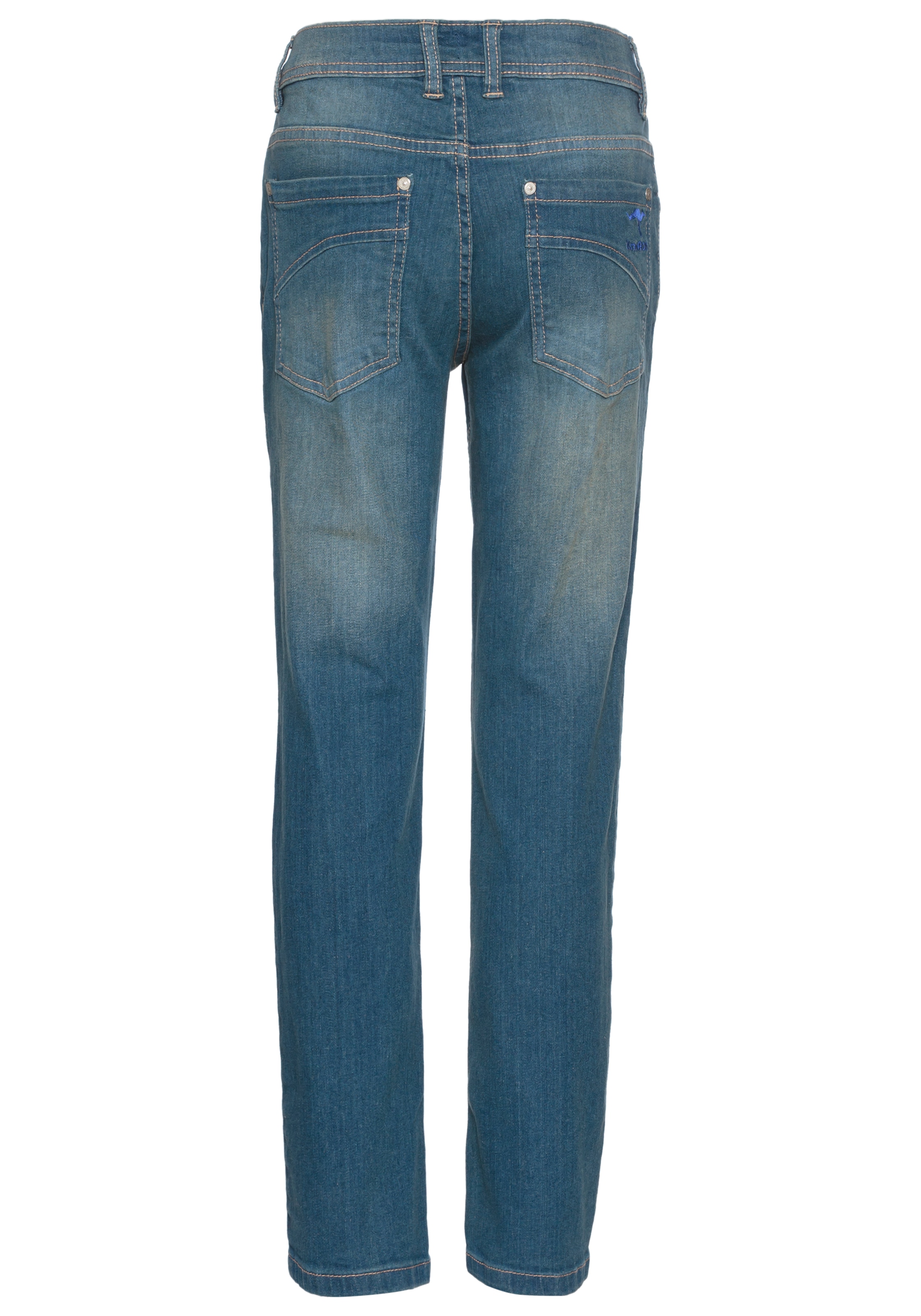 KangaROOS Stretch-Jeans », regular fit mit geradem Beinverlauf«, bequeme Passform, gerades Bein, niedrige Leibhöhe