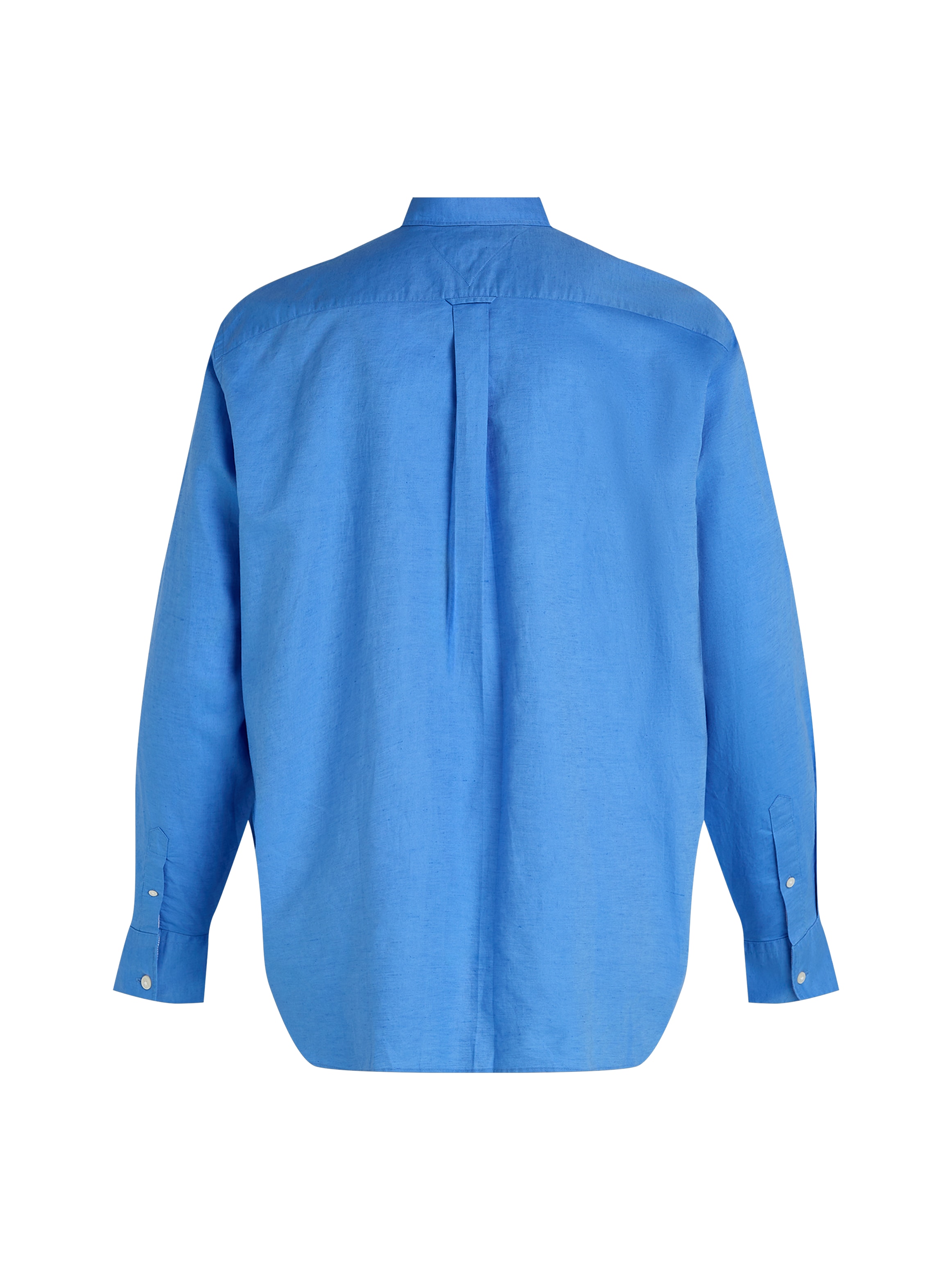 Tommy Hilfiger Big & Tall Langarmhemd »BT-LINEN BLEND SOLID«, Große Größen