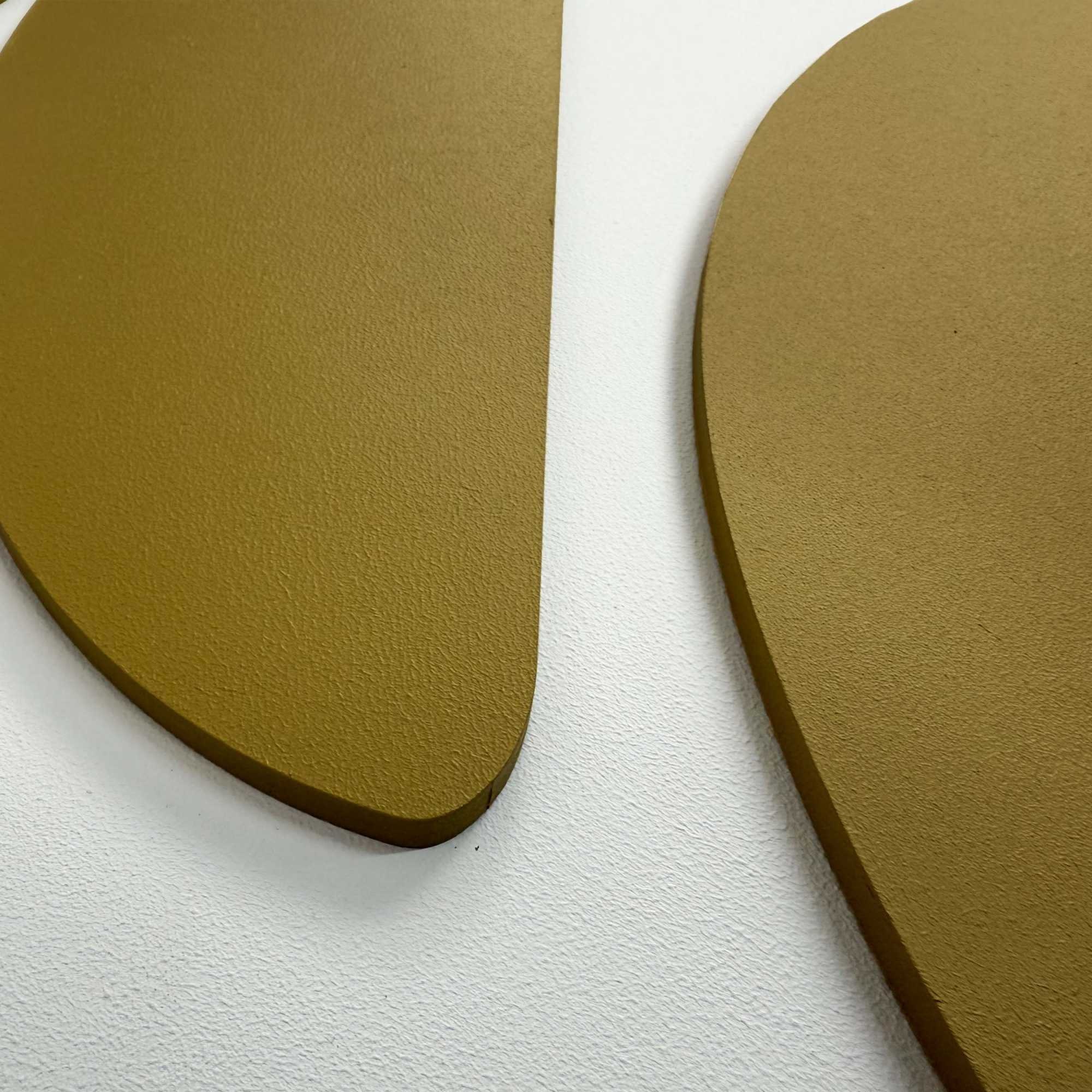 Reinders! Wandbild »Organic Pebbles green«, Wohnzimmer - Grün - MDF - Abstrakt - 50x70 cm