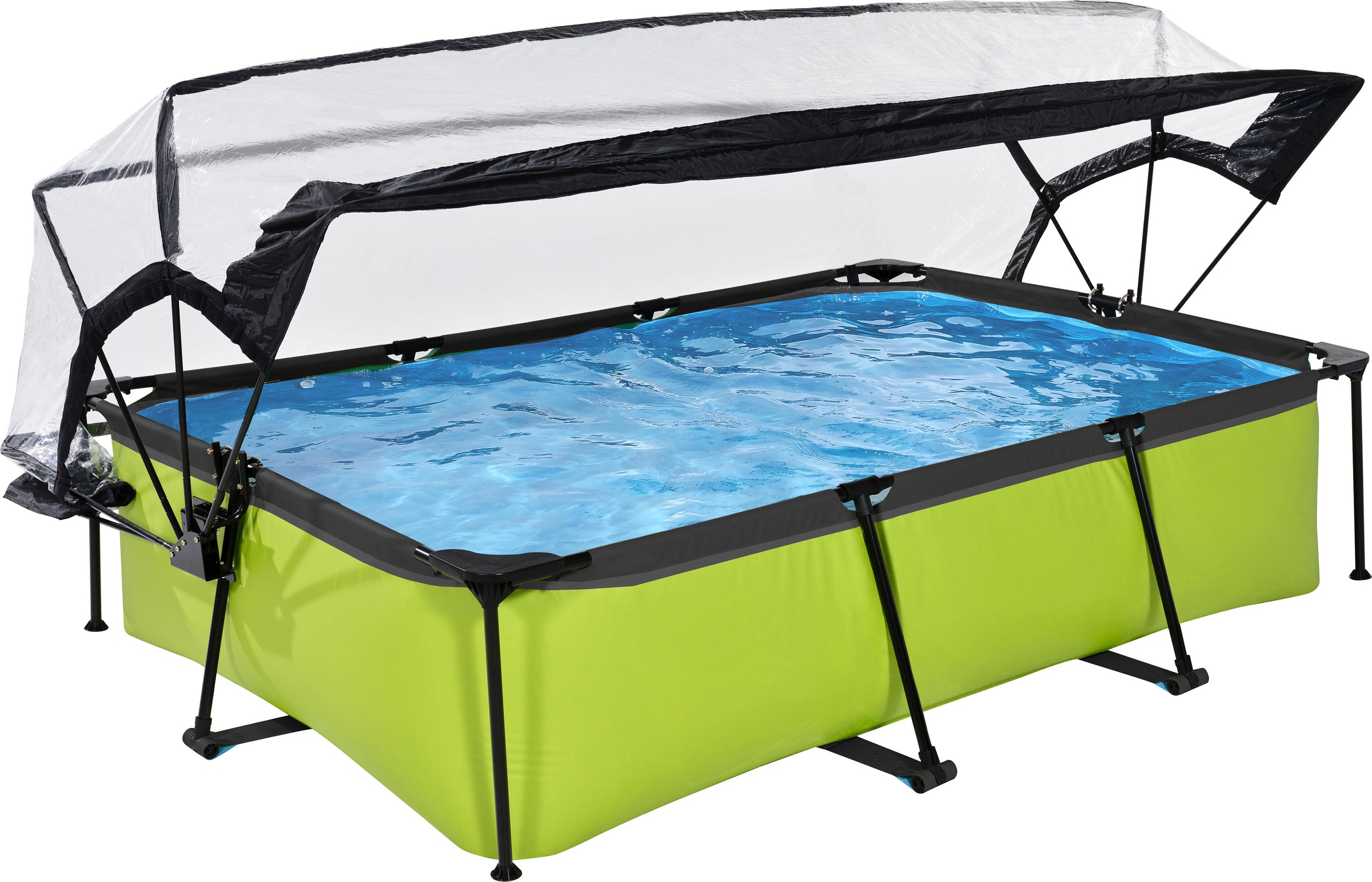 EXIT Framepool BxLxH: 200x300x65 cm, mit Kartuschenfilter und Abdeckung günstig online kaufen