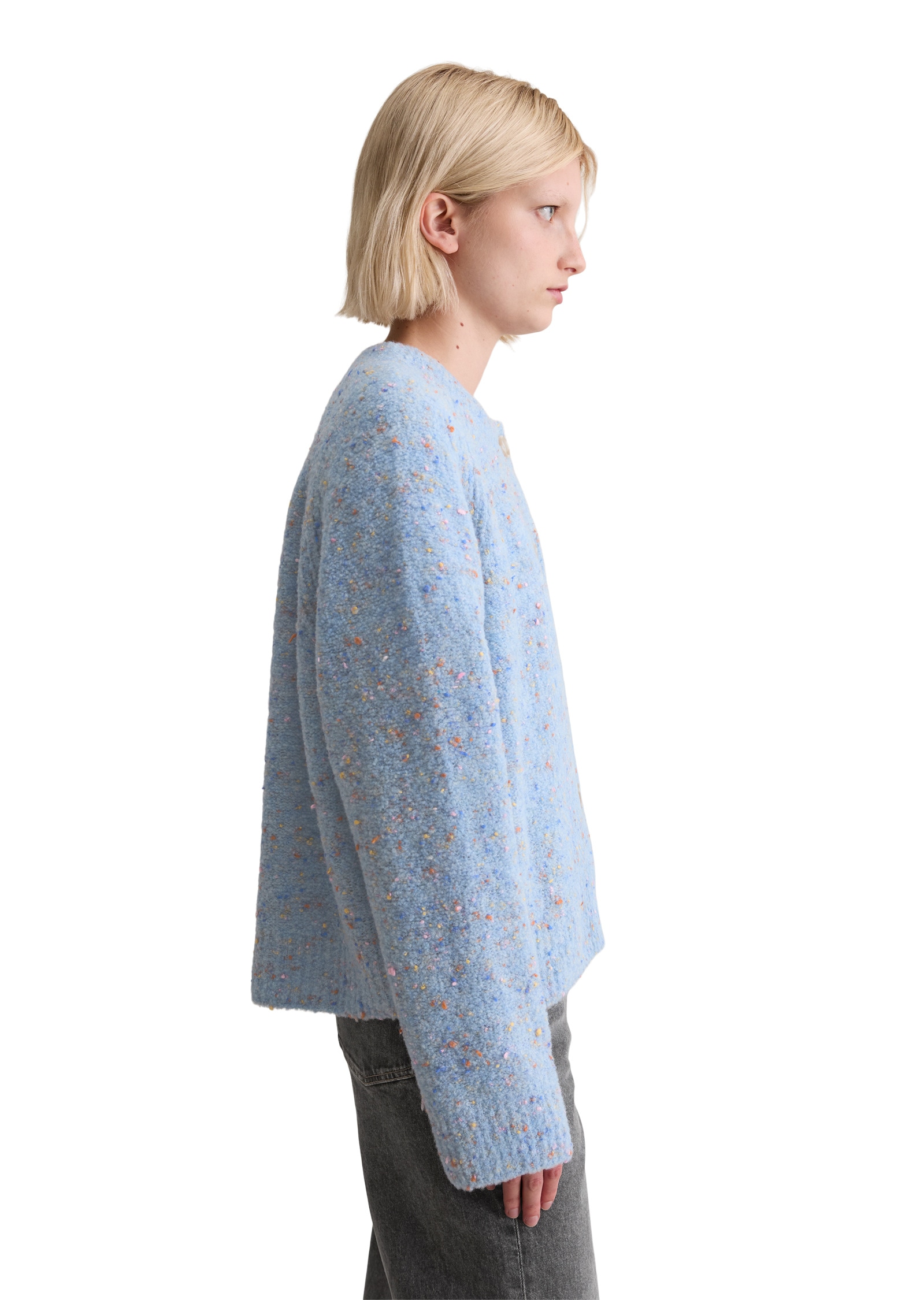 Marc O'Polo DENIM Cardigan »aus Schurwolle-Viskose-Mix«