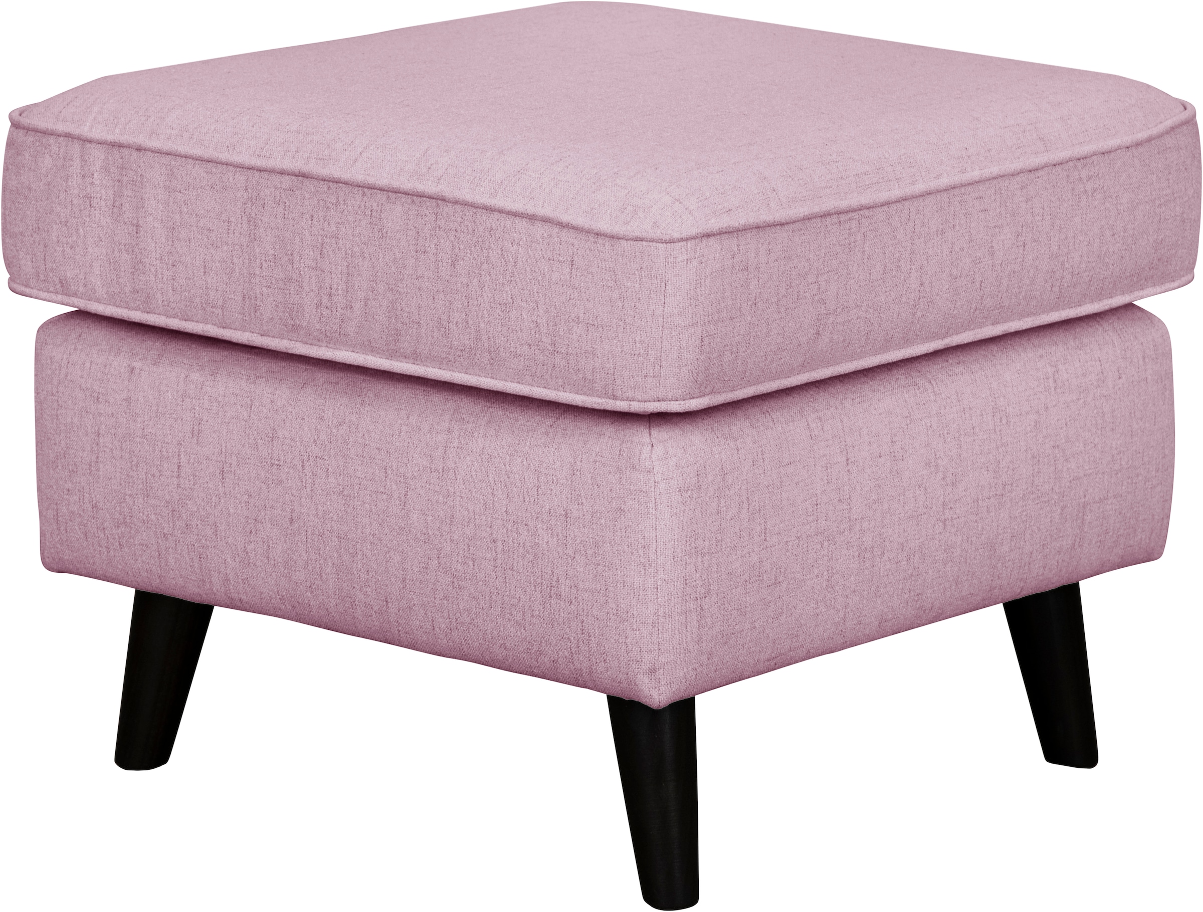 Home affaire Polsterhocker "Polsterhocker CHISTELLE, auch in Bouclé" mit Wellenunterfederung, Maße: B/TH: 57/57/46 cm