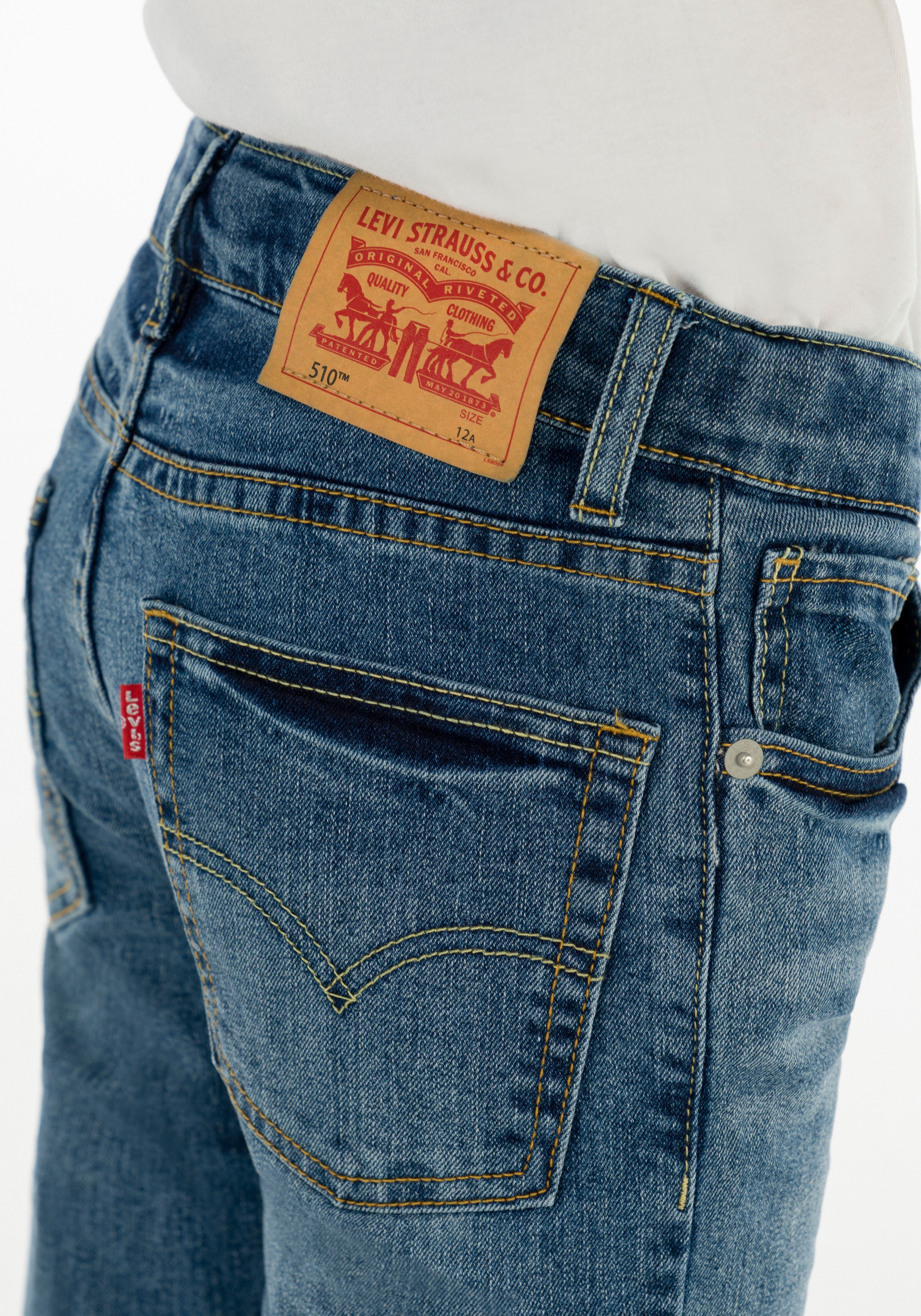Black Friday Levi\'s® Kids Skinny-fit-Jeans BAUR JEANS«, BOYS for FIT SKINNY »510 