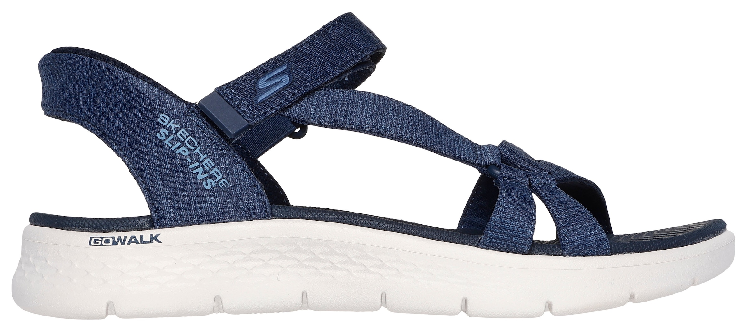 Skechers Sandale »GO WALK FLEX SANDAL-ILLUMINATE«, Sandalette, Trekking Sandale mit Gogo Mat Fußbett