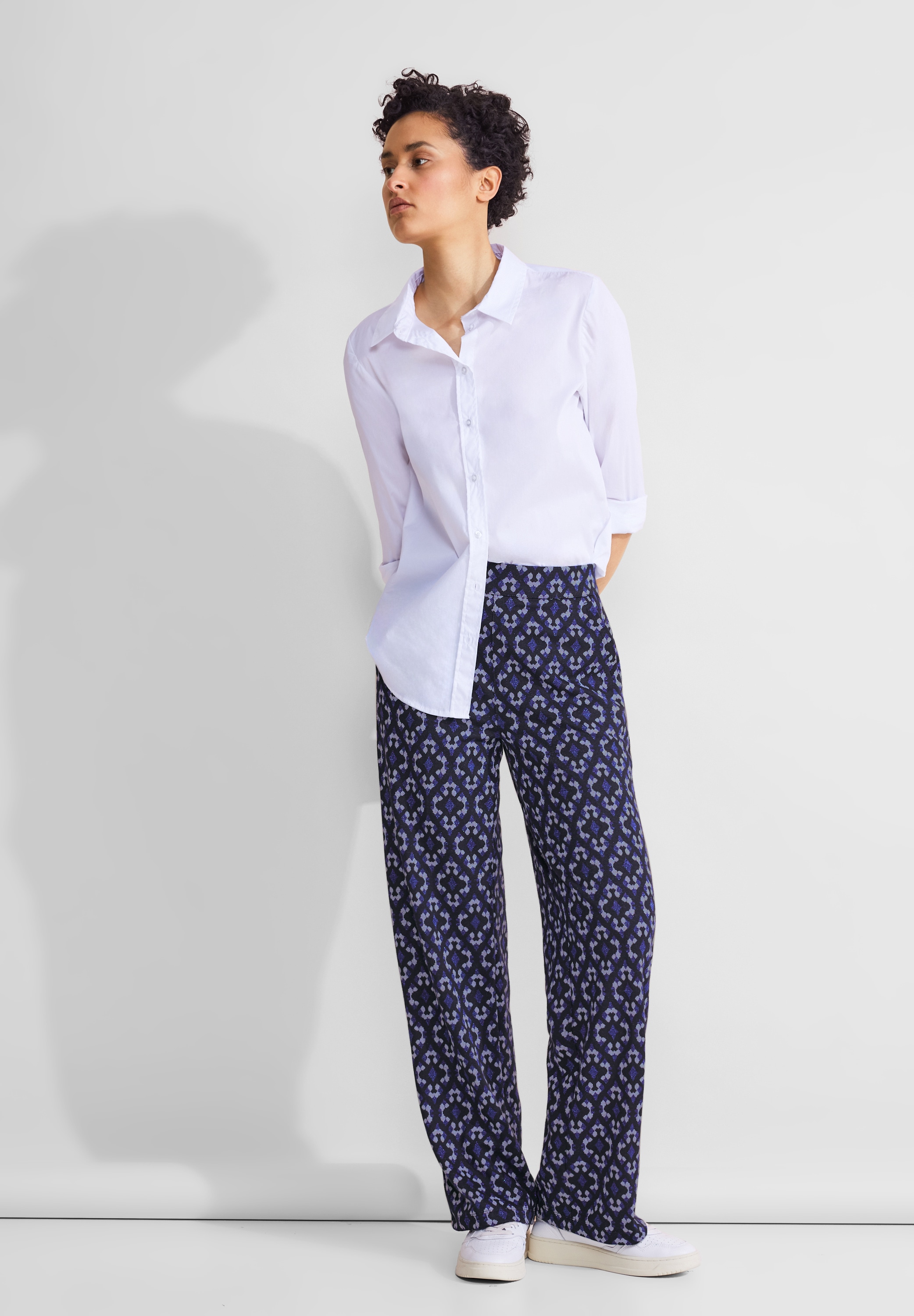 STREET ONE Marlene-Hose, High Waist
