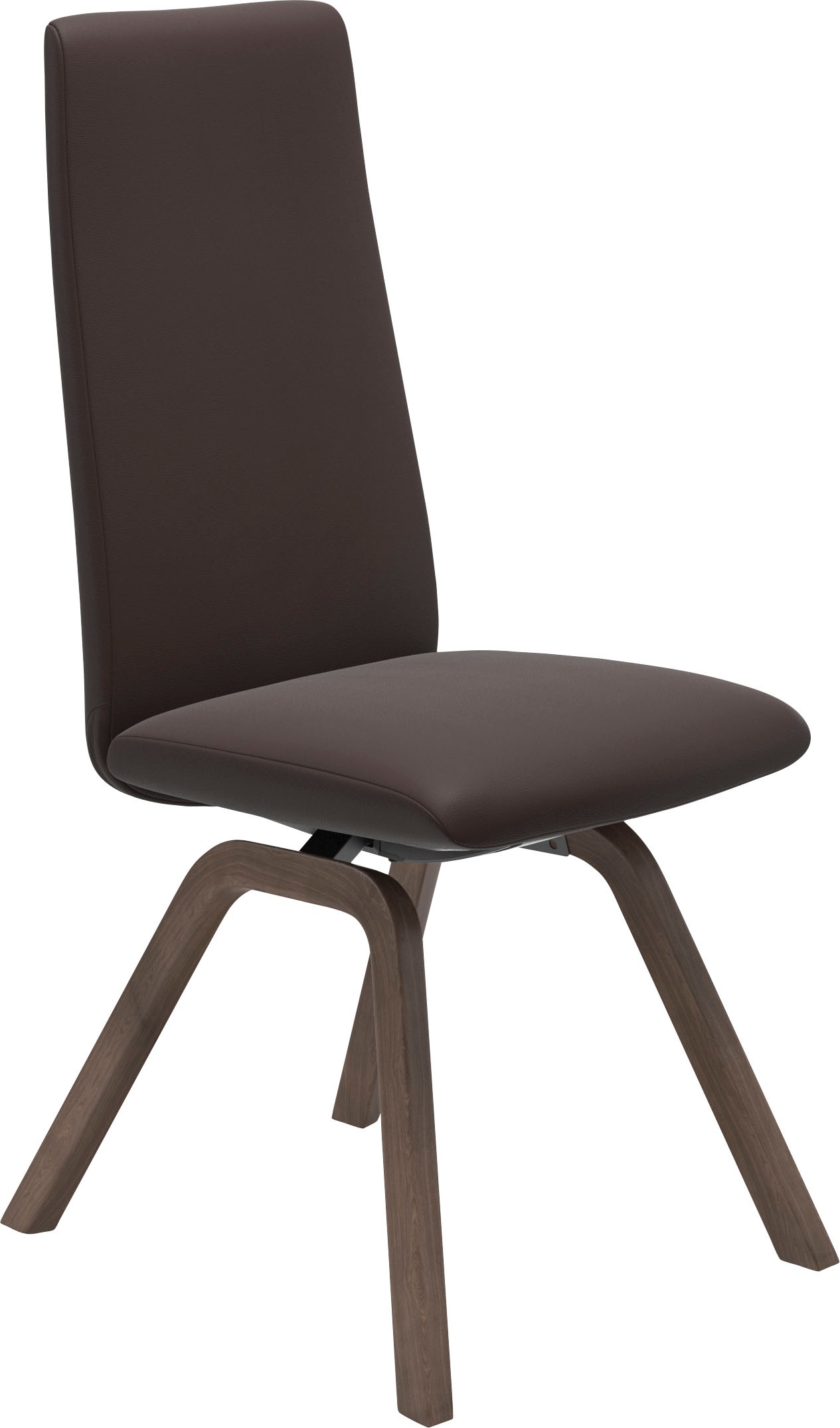 Stressless Polsterstuhl "Laurel" () High Back, Größe M, mit schräggestellten Beinen in Walnuss